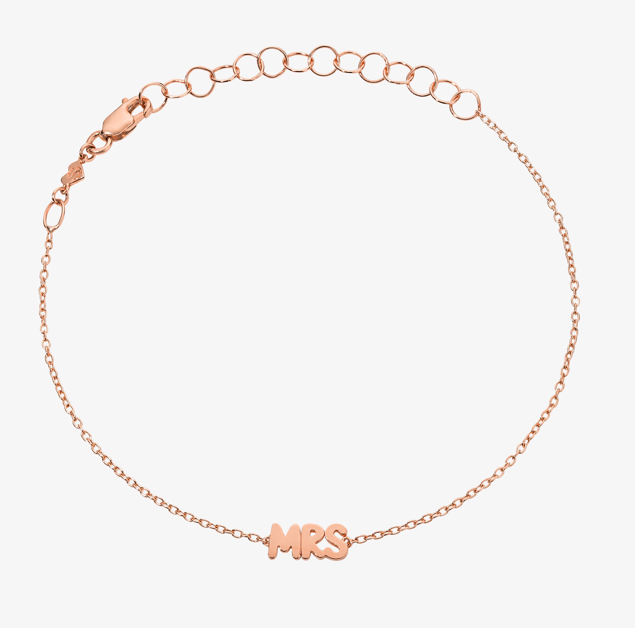 Bubble Talk Bracelet 14K Rose Gold MRS