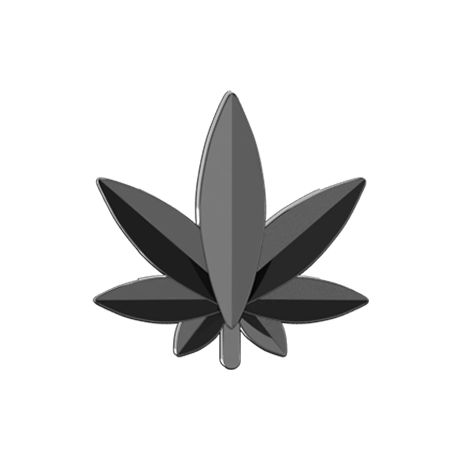 Slider Marijuana Leaf Charm