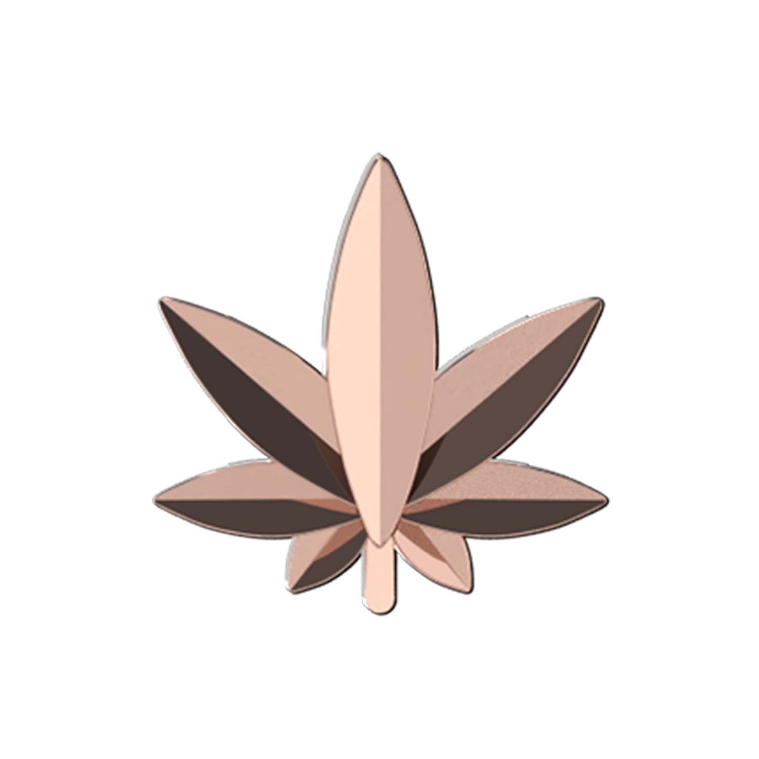 Slider Marijuana Leaf Charm