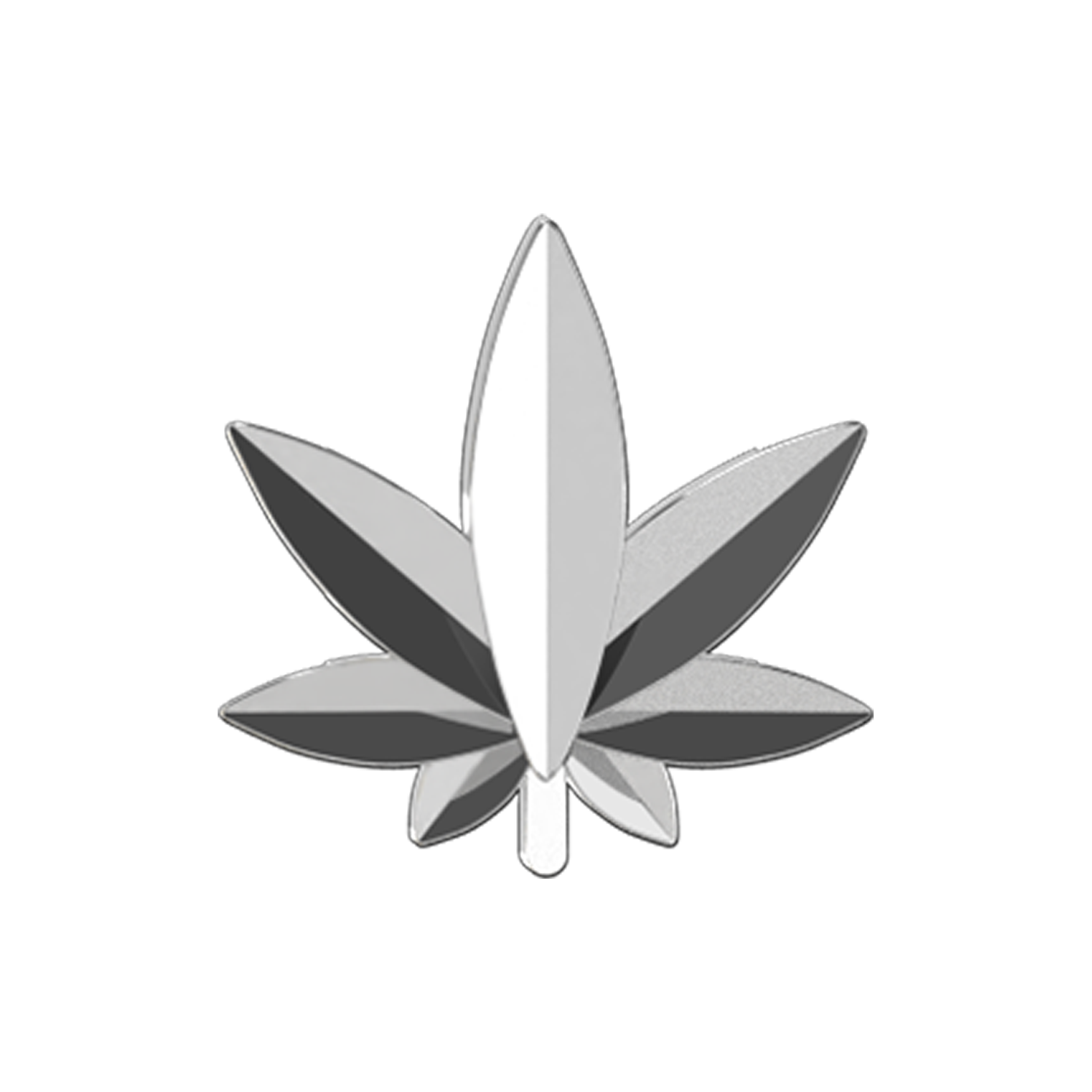 Slider Marijuana Leaf Charm