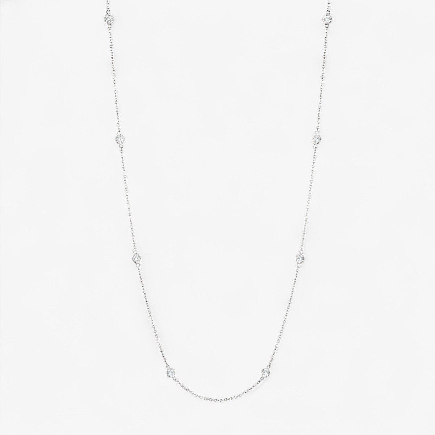 Margot 8 Stone Diamond Necklace