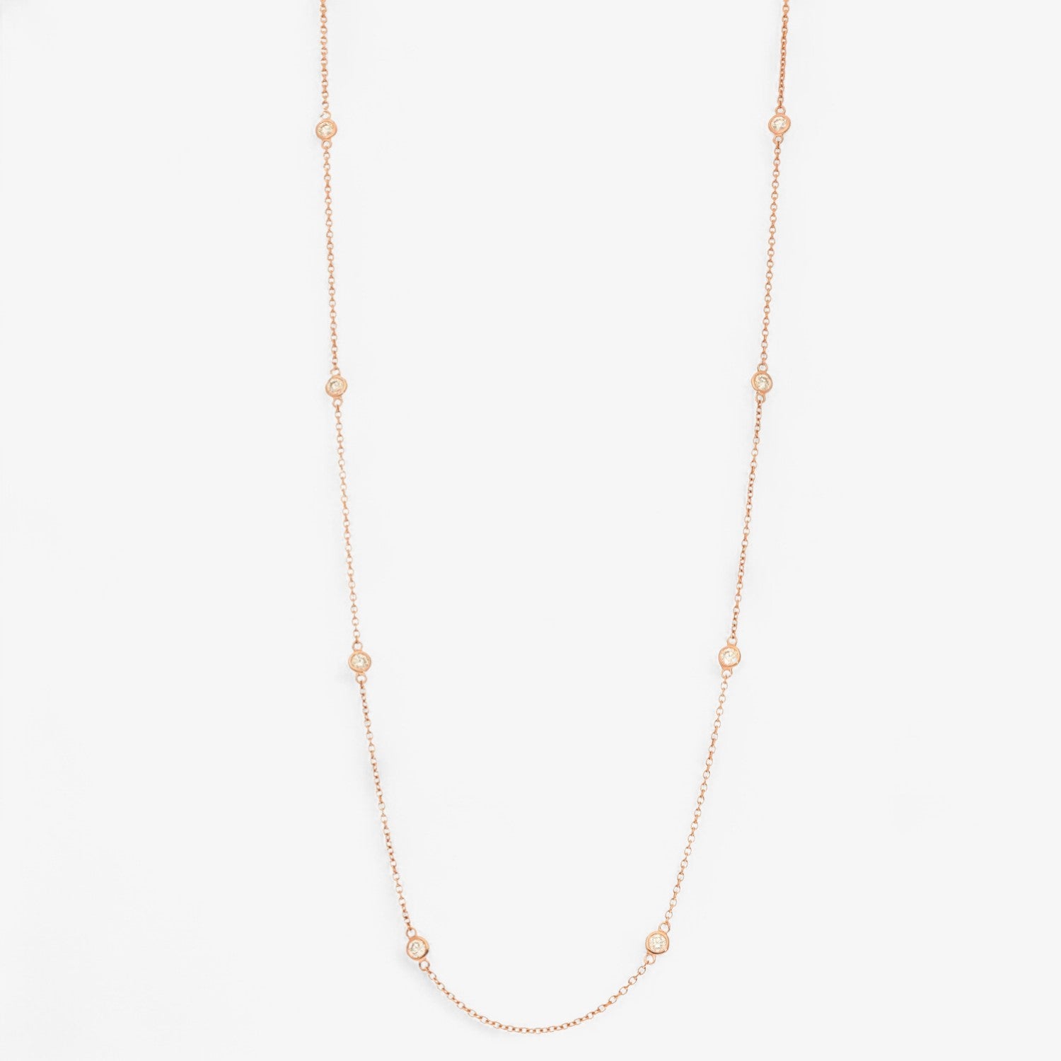 Margot 8 Stone Diamond Necklace