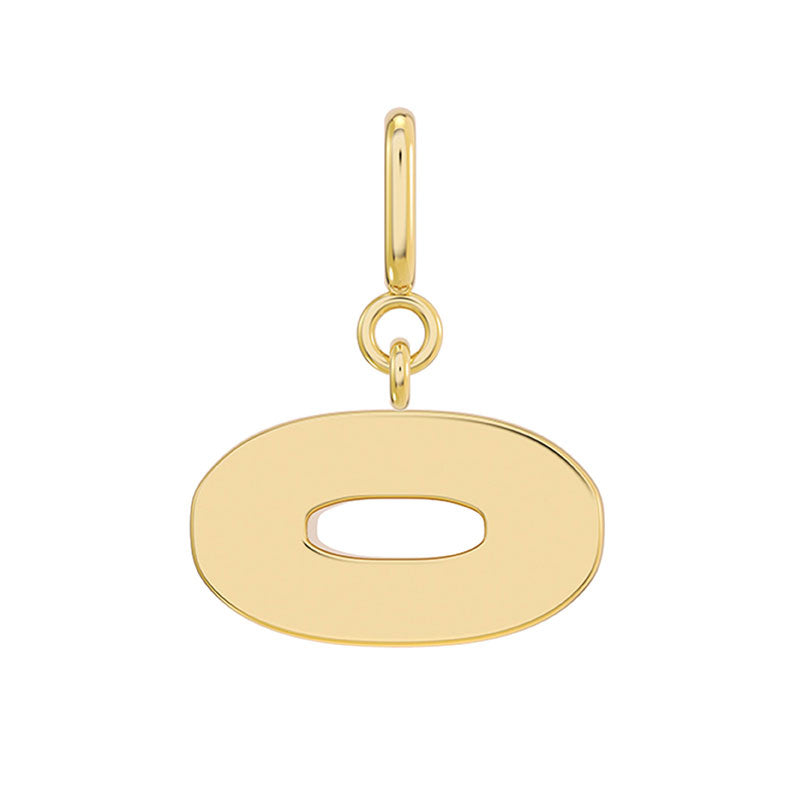 More is More Gold Letter Charm
