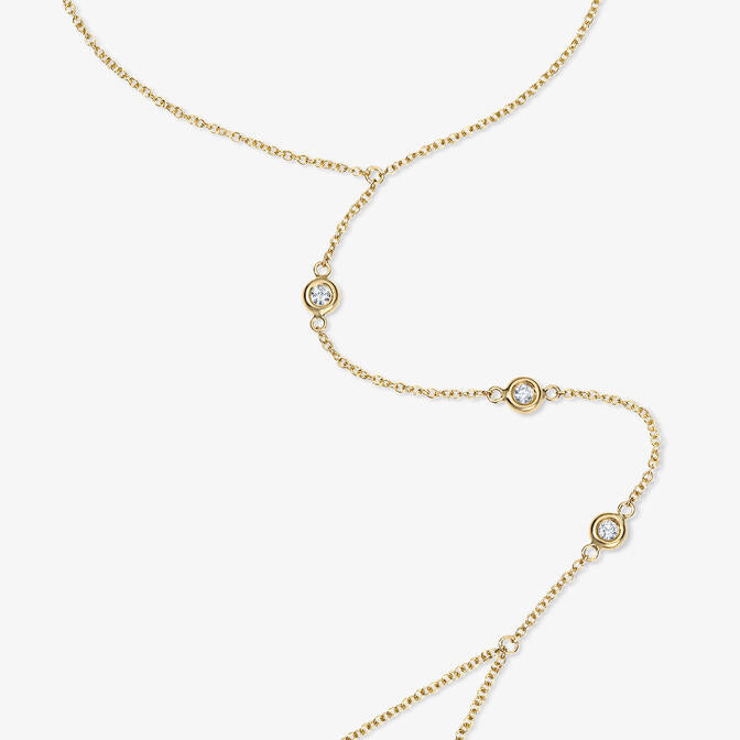 Margot Diamond Bezel Hand Chain