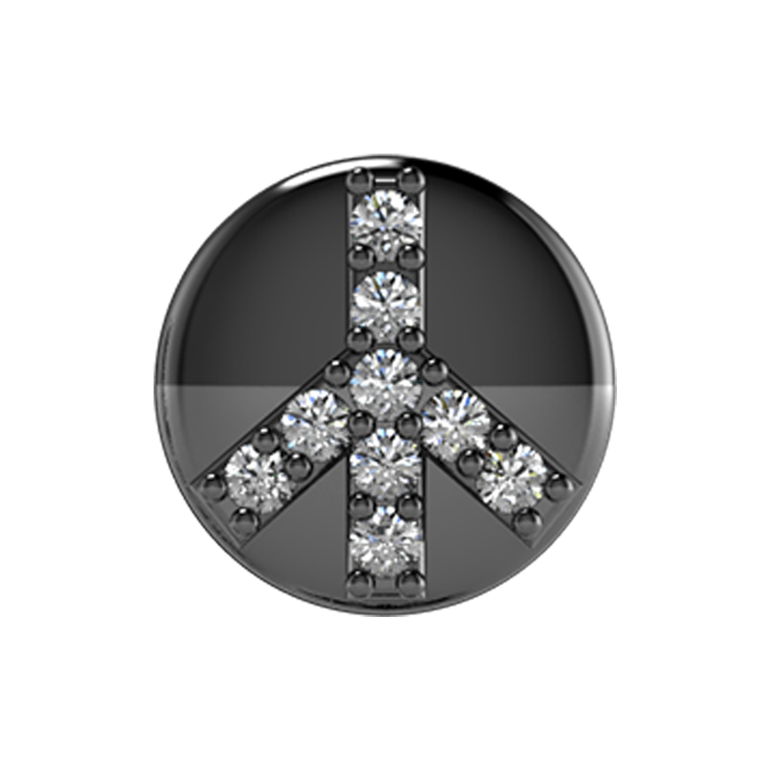 Slider Peace Sign Charm