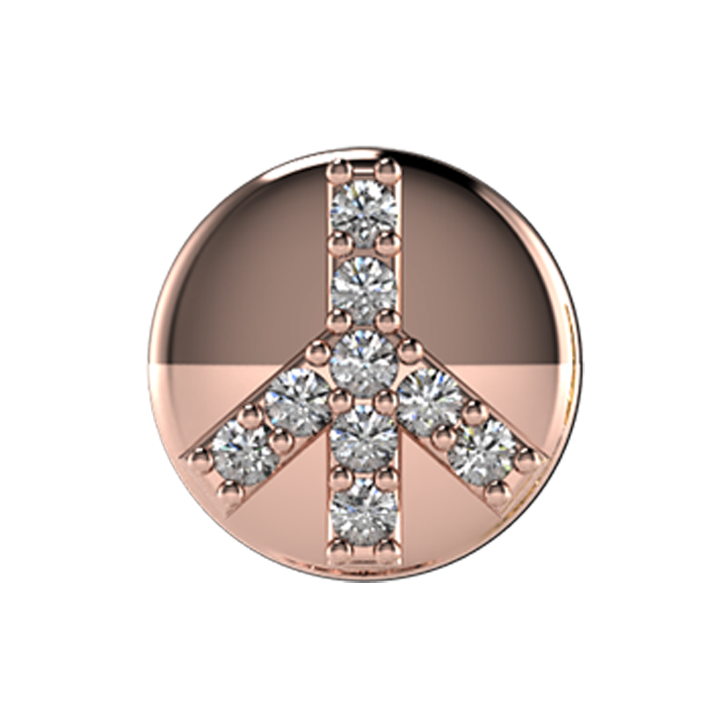 Slider Peace Sign Charm