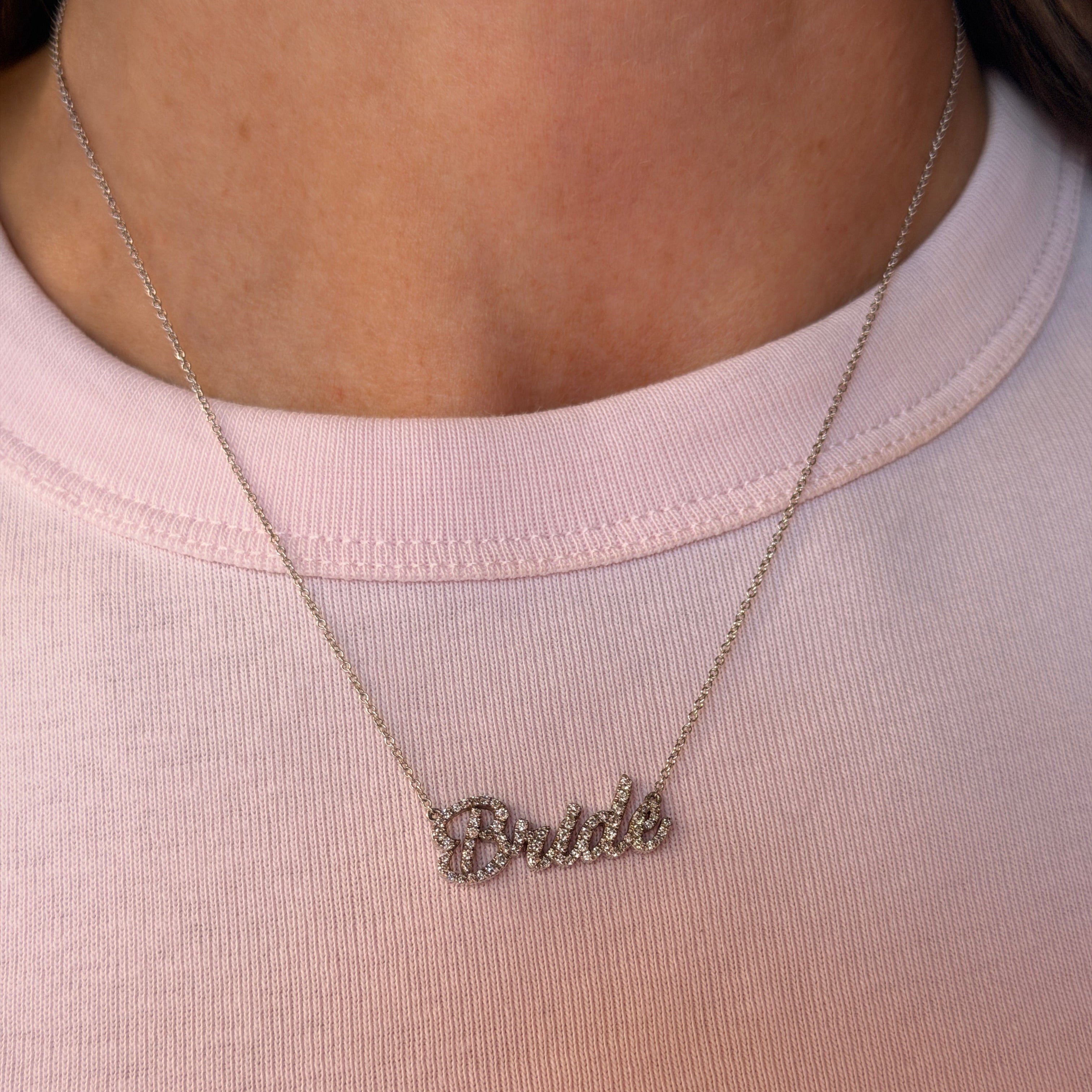 Vault Sale: Pave Bride Necklace