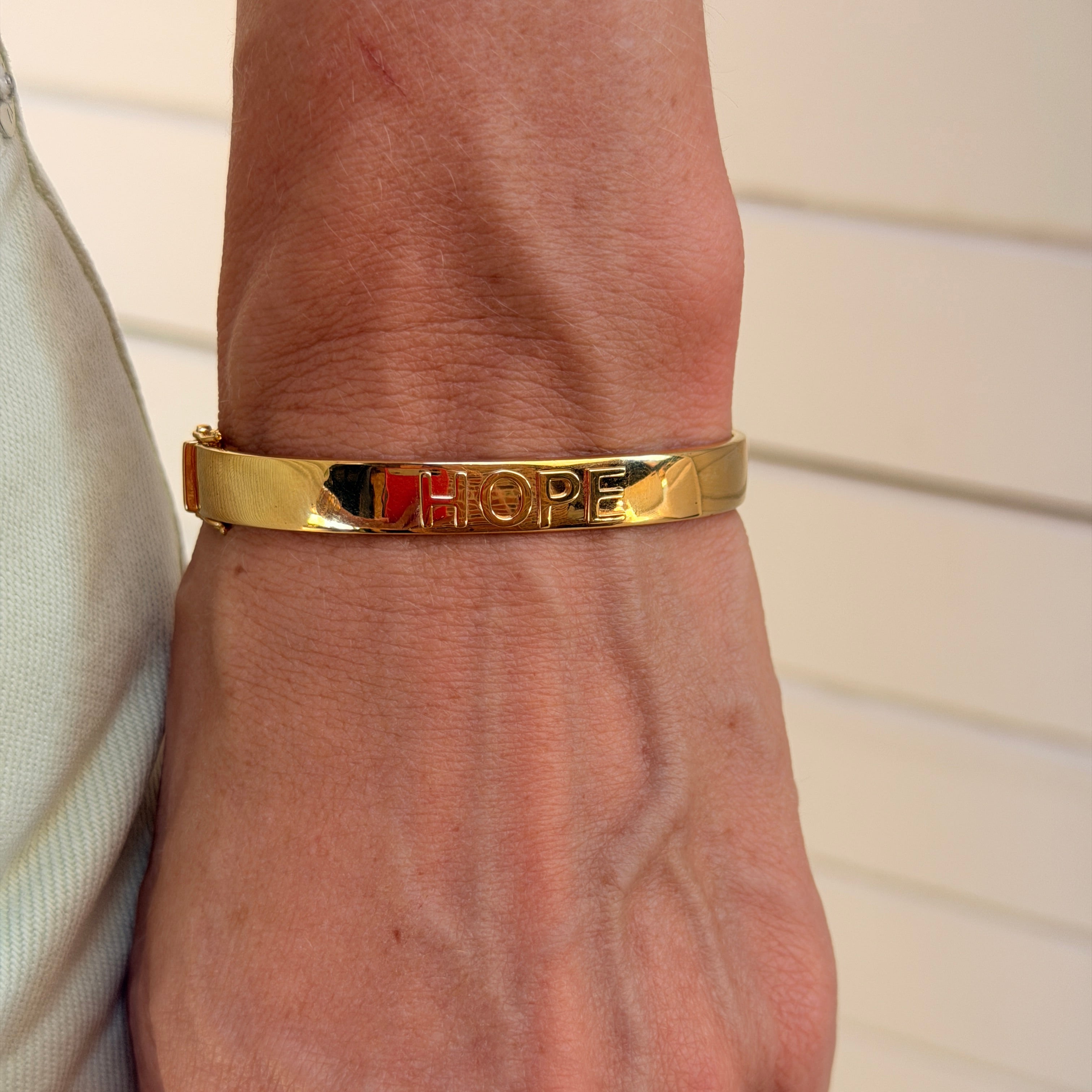 Vault Sale: HOPE Bangle in Vermeil