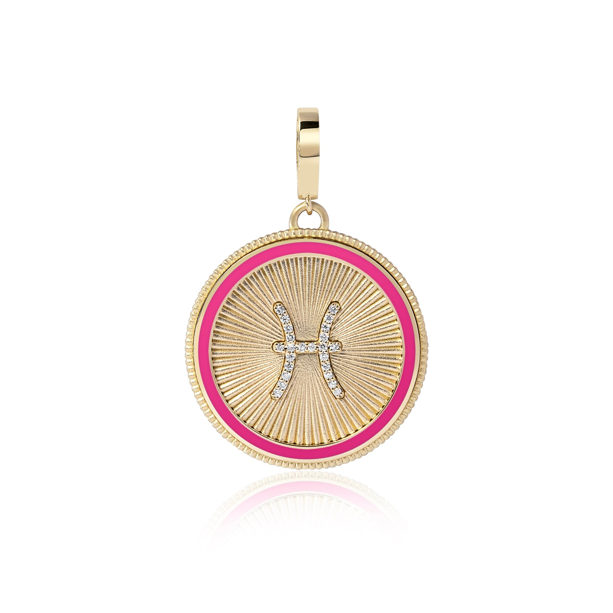 Zodiac Star Sign Necklace Charm
