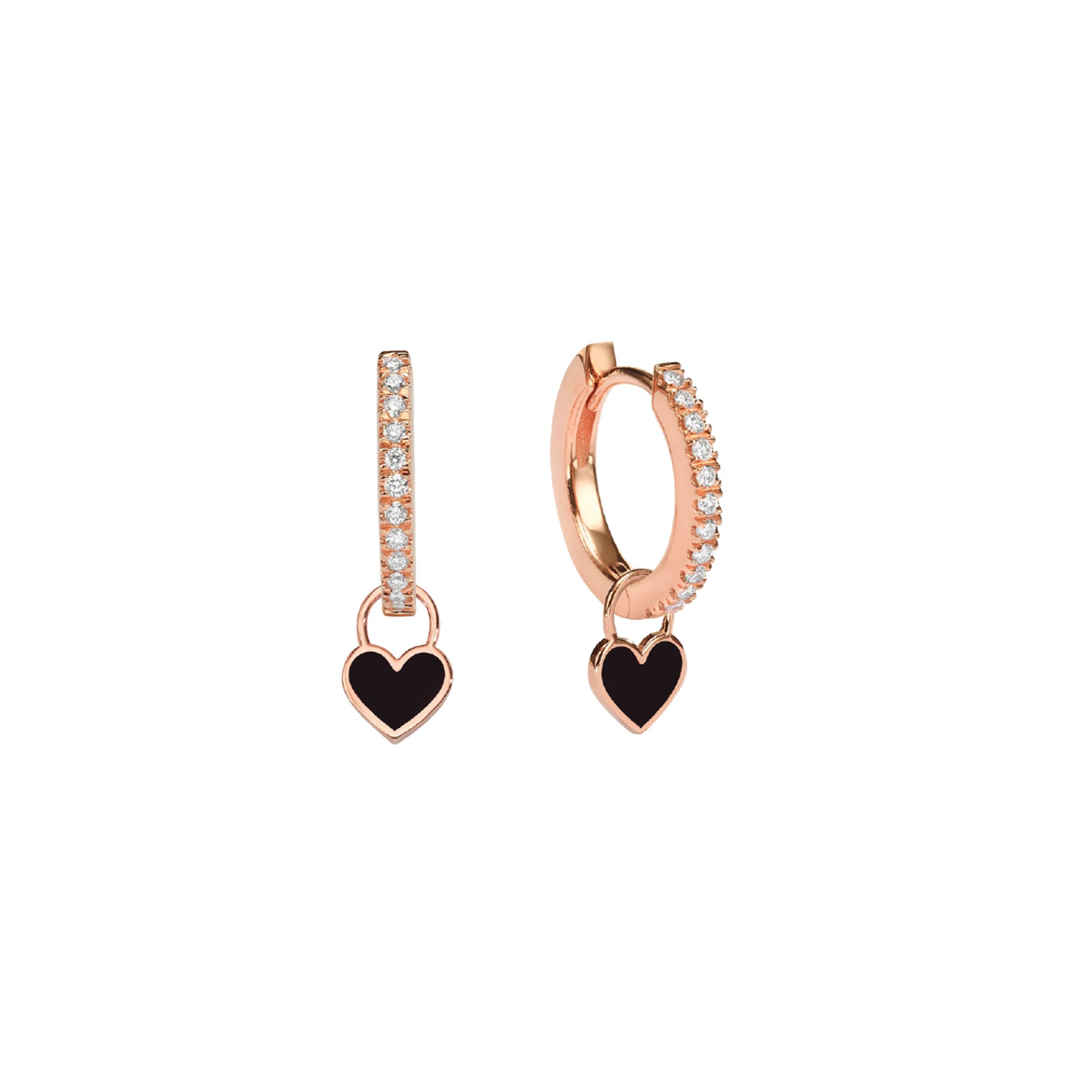 Midi Heart Earrings