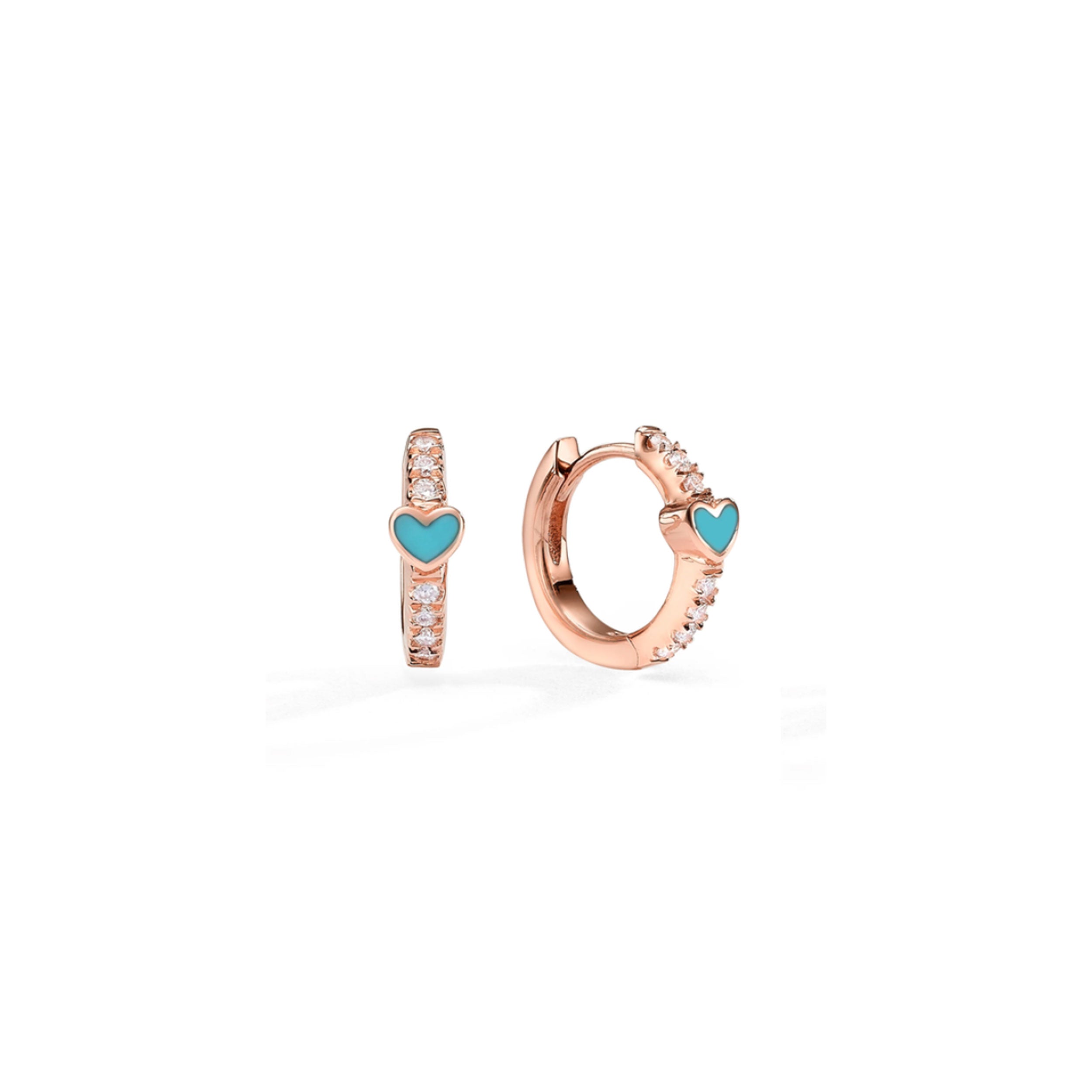 Mini Heart Earrings