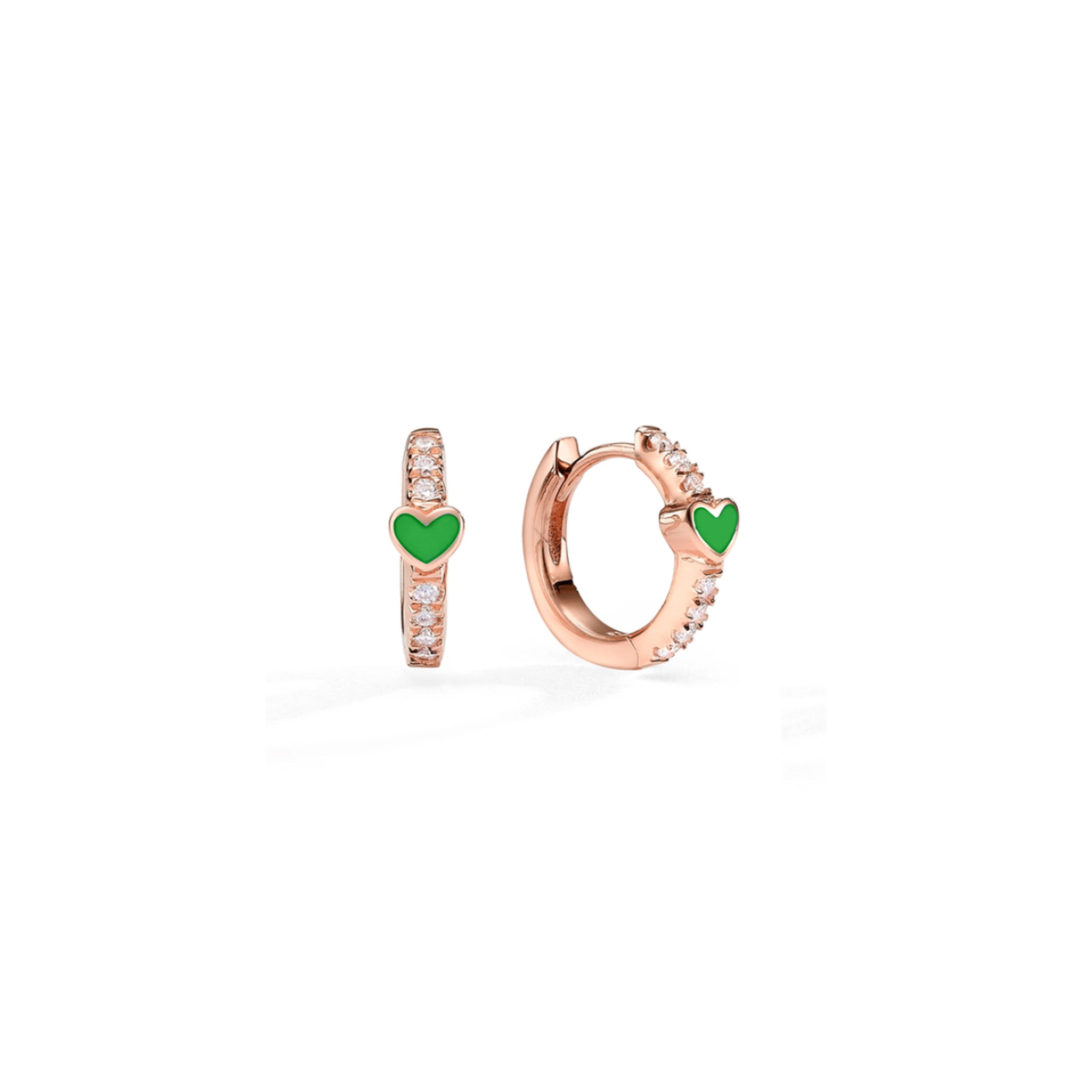 Mini Heart Earrings