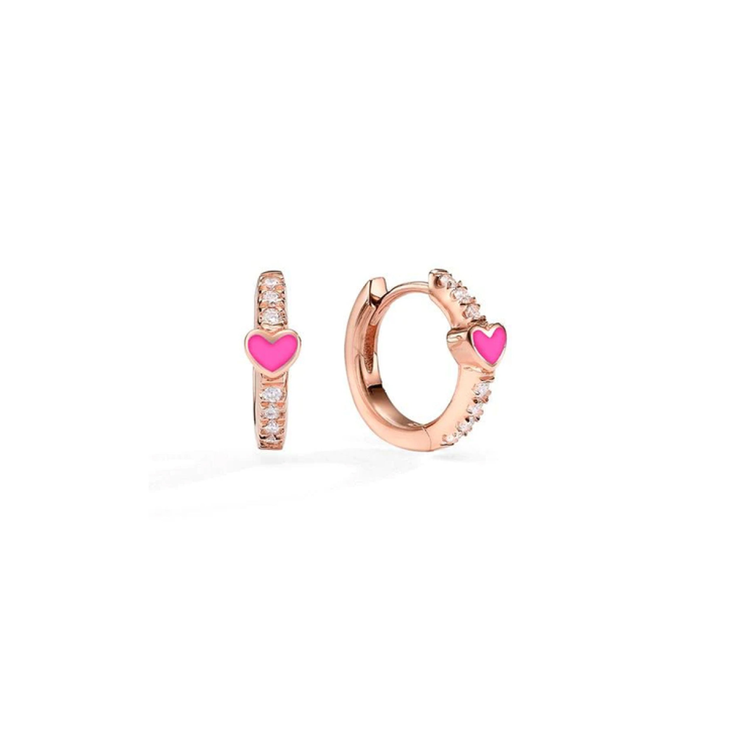 Mini Heart Earrings