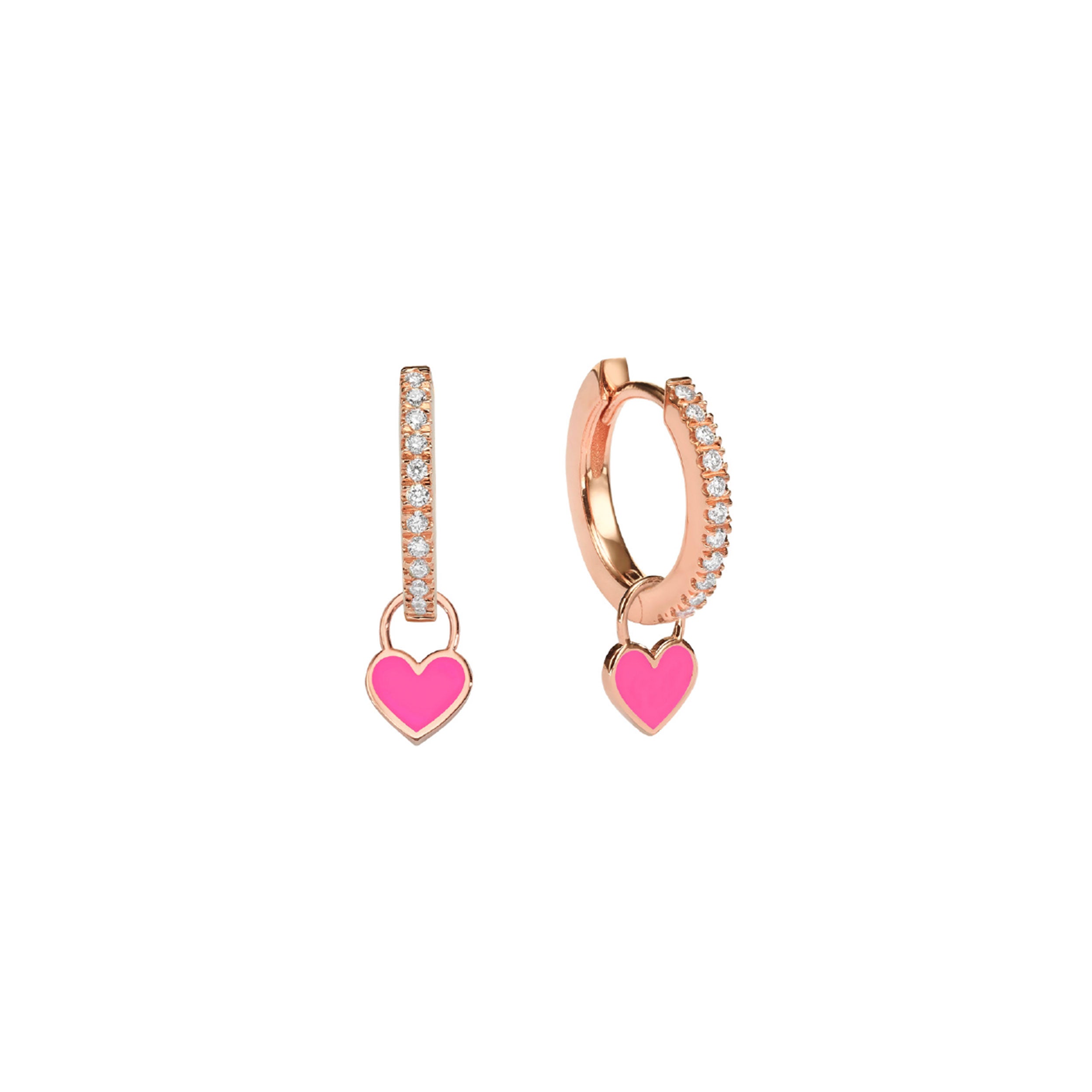 Midi Heart Earrings