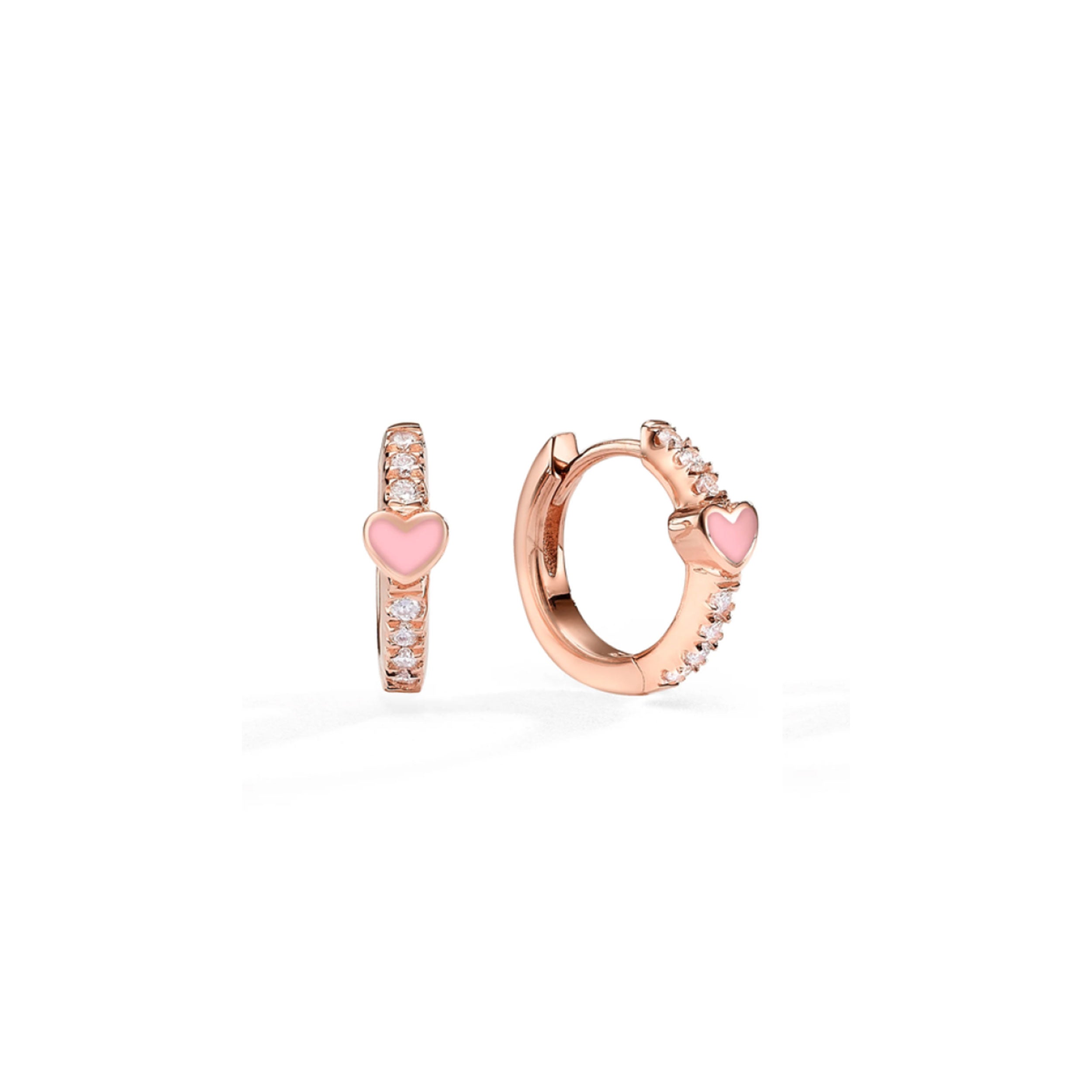 Mini Heart Earrings