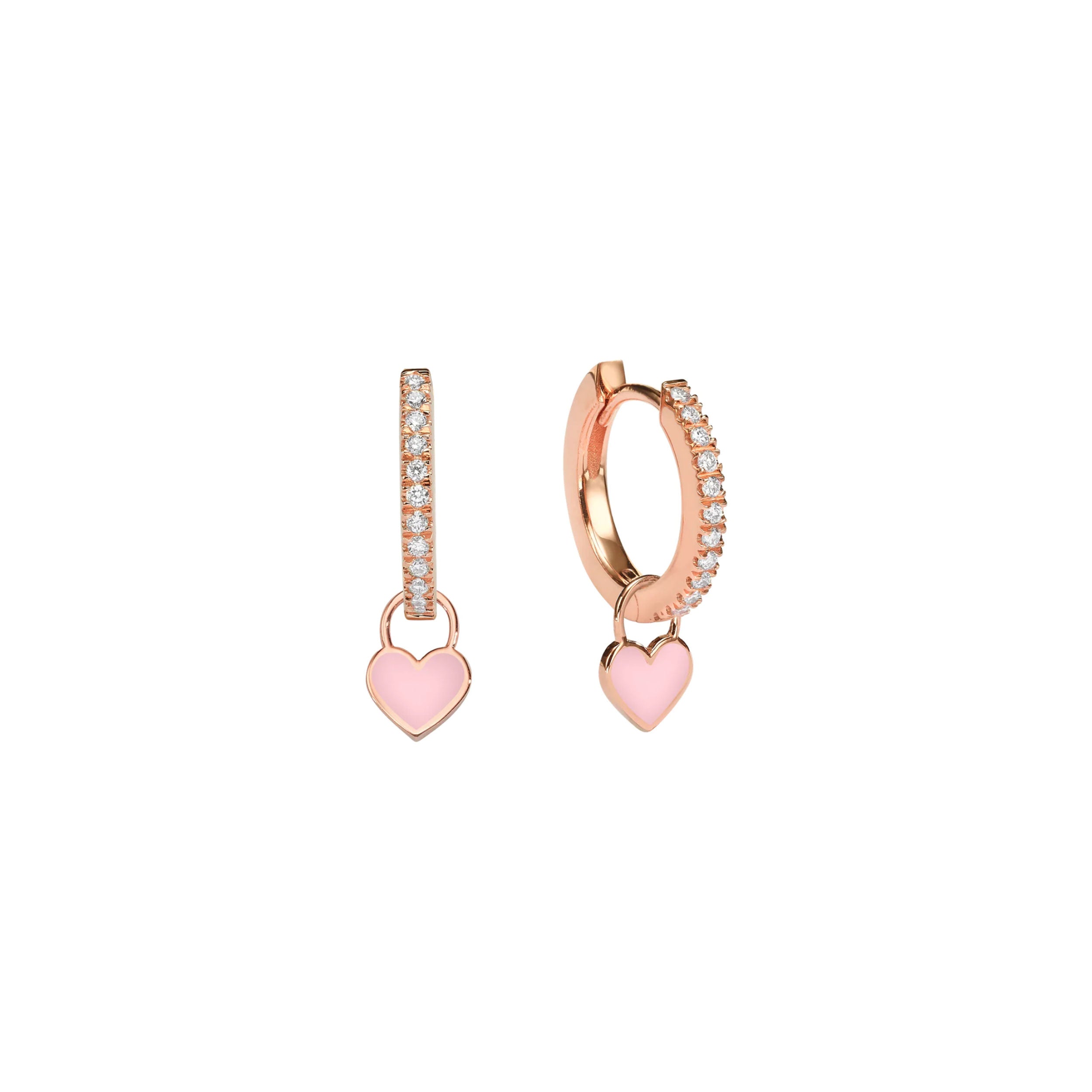 Midi Heart Earrings