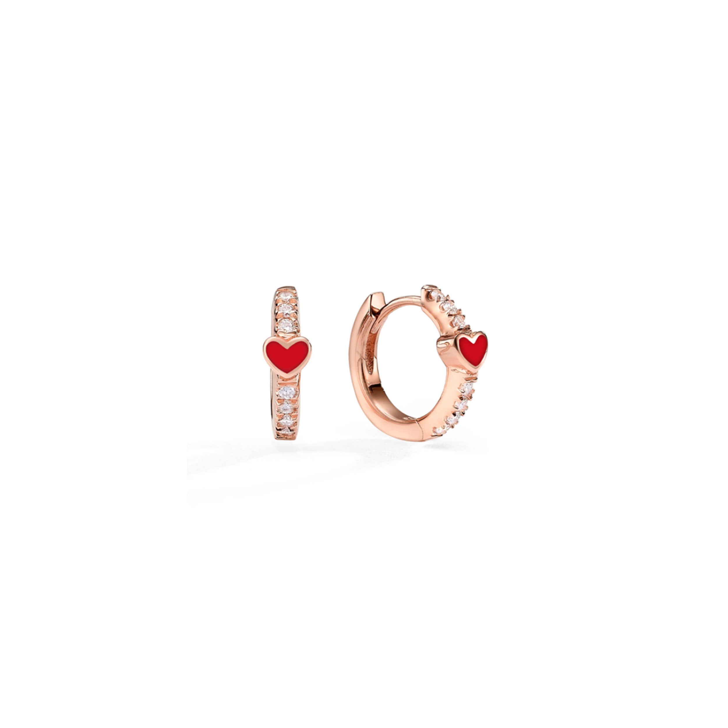 Mini Heart Earrings
