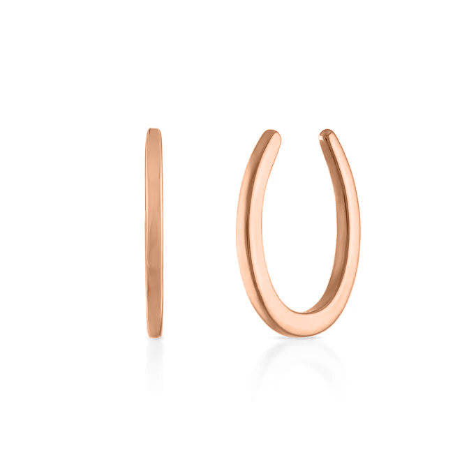 Single Row Gold Ear Cuff