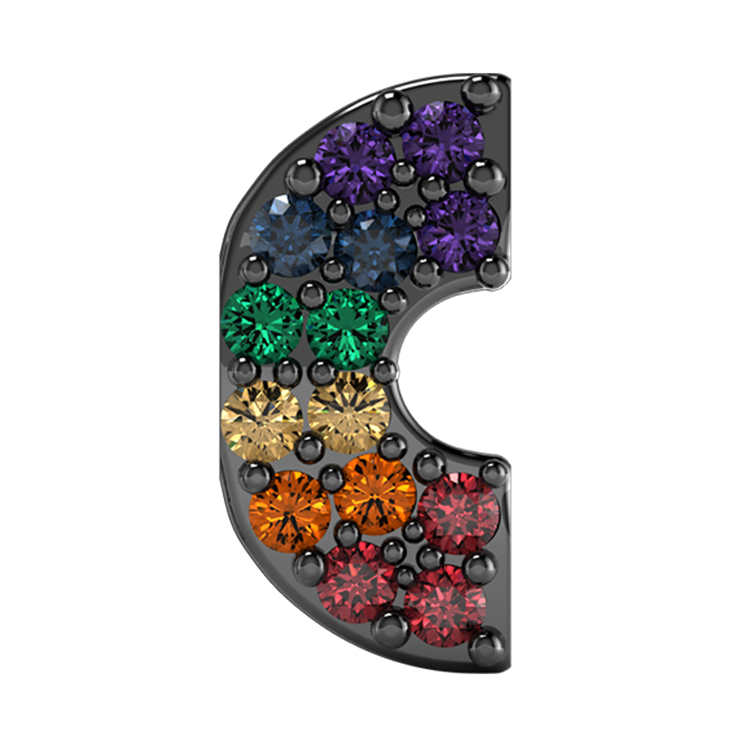 Slider Rainbow Arc Charm