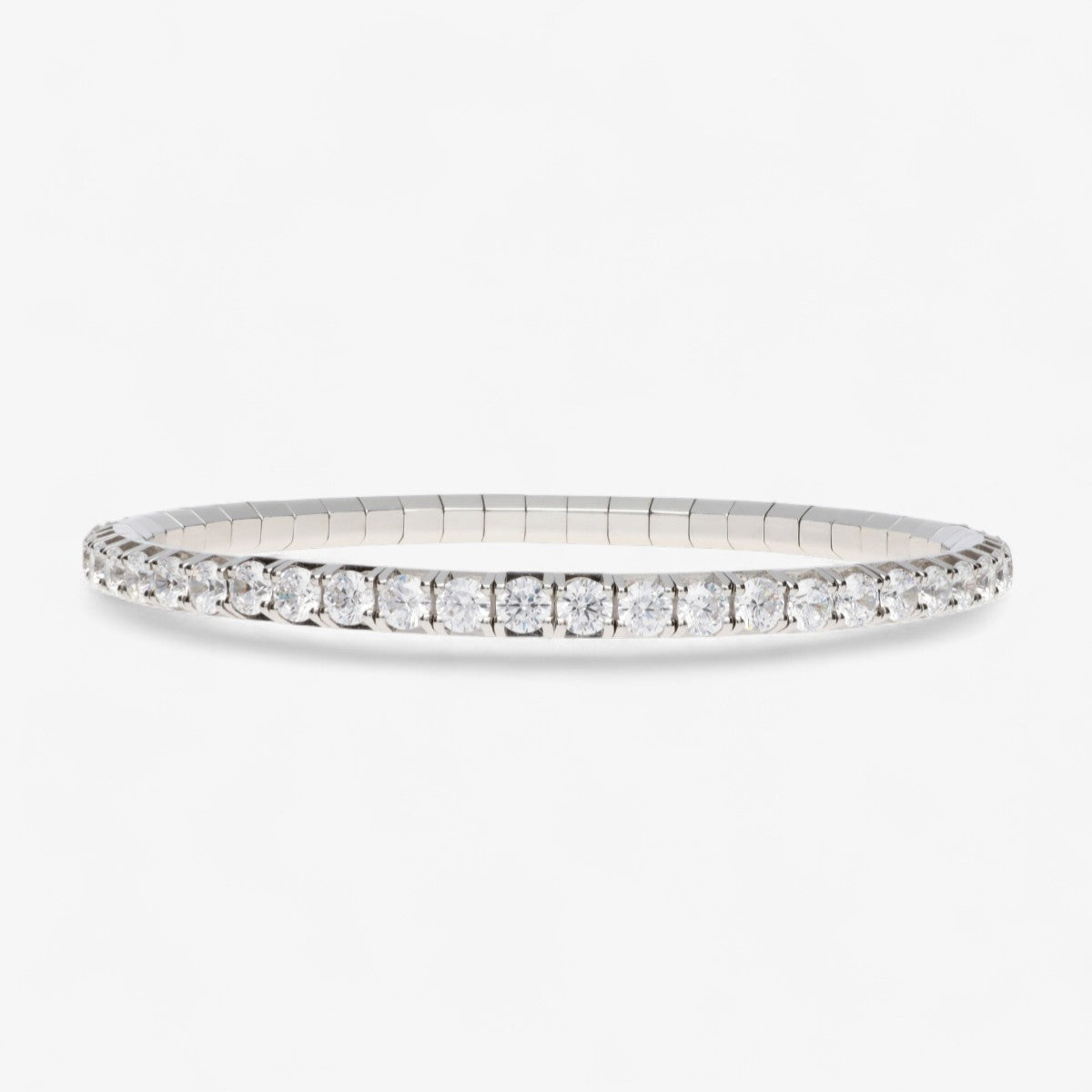 Extensible Round Tennis Bracelet