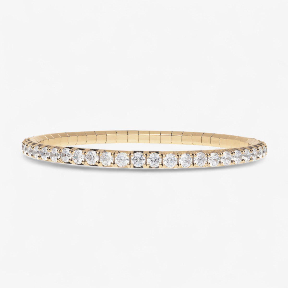 Extensible Round Tennis Bracelet