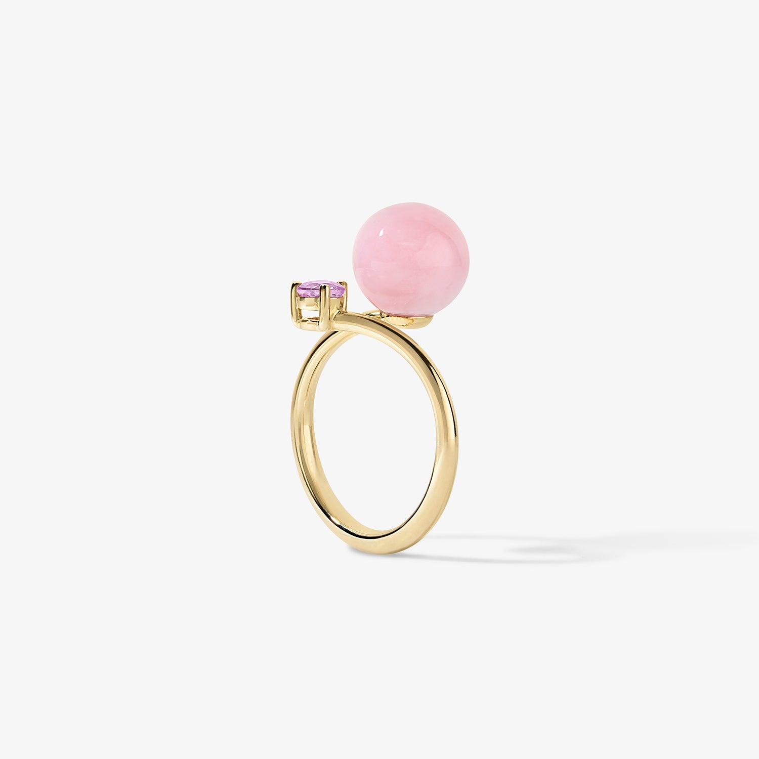 Grace Pink Opal Bypass Ring