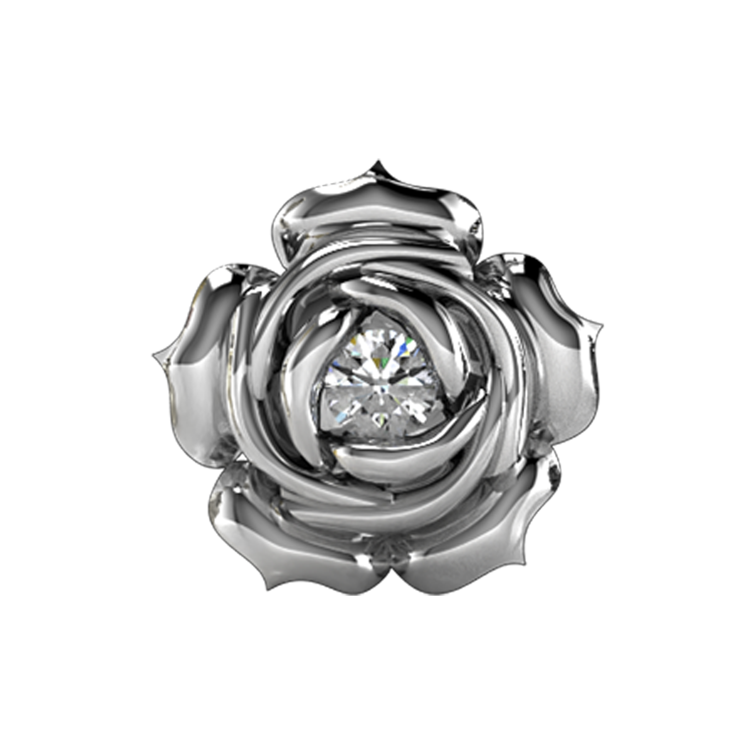 Slider Rose Charm