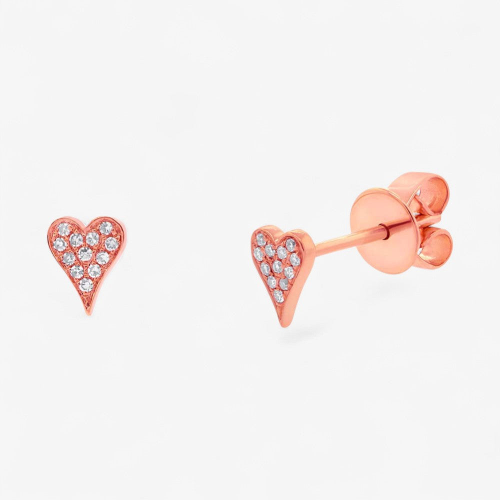 Mini Heart Studs