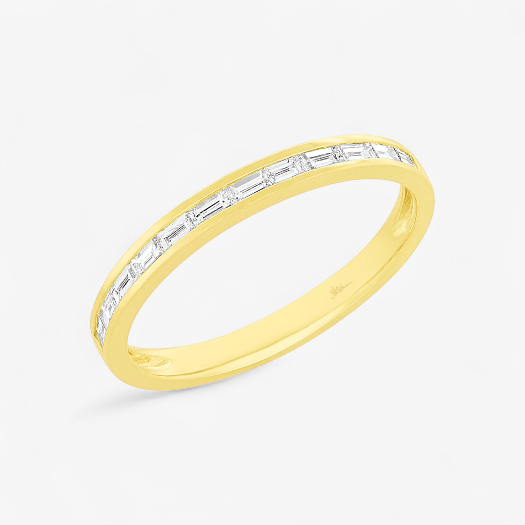 Ivy Baguette Band 14K Yellow Gold