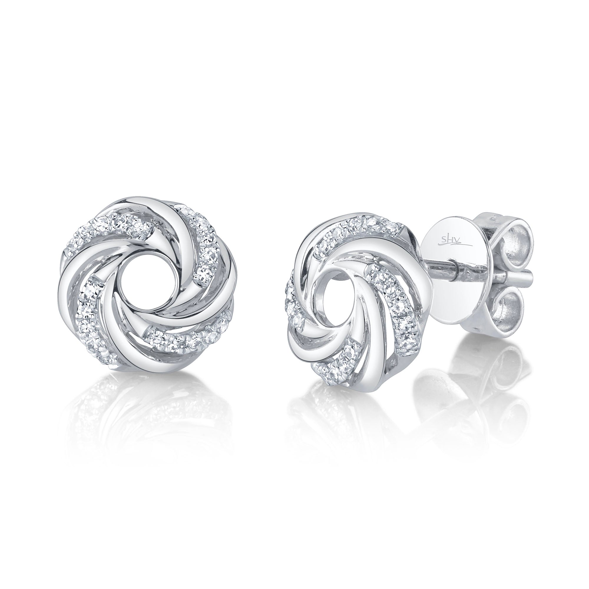 Round Twist Studs