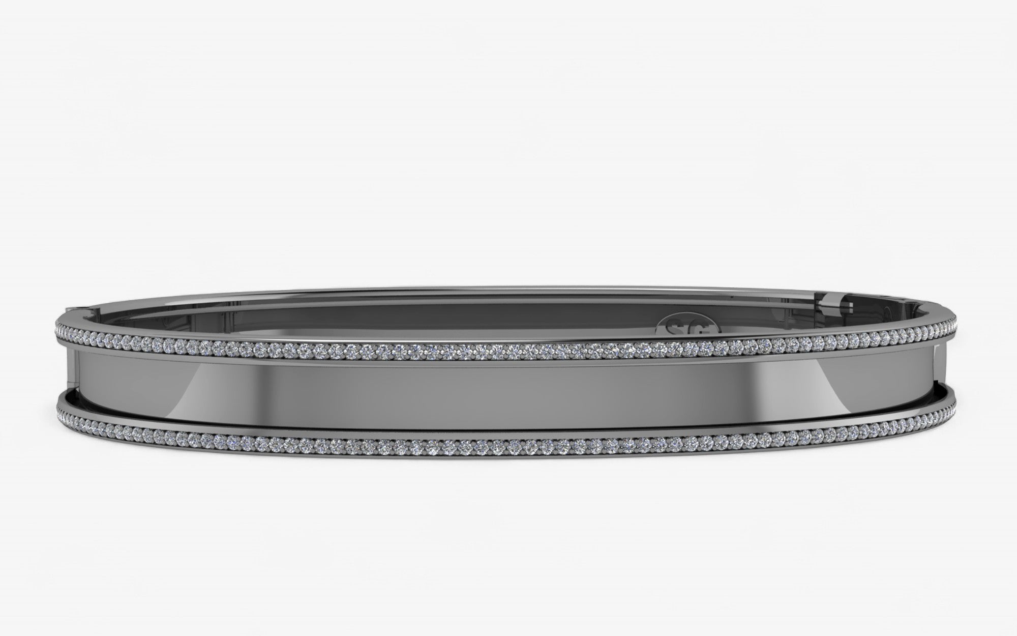Personalized Pave Slider Bangle™