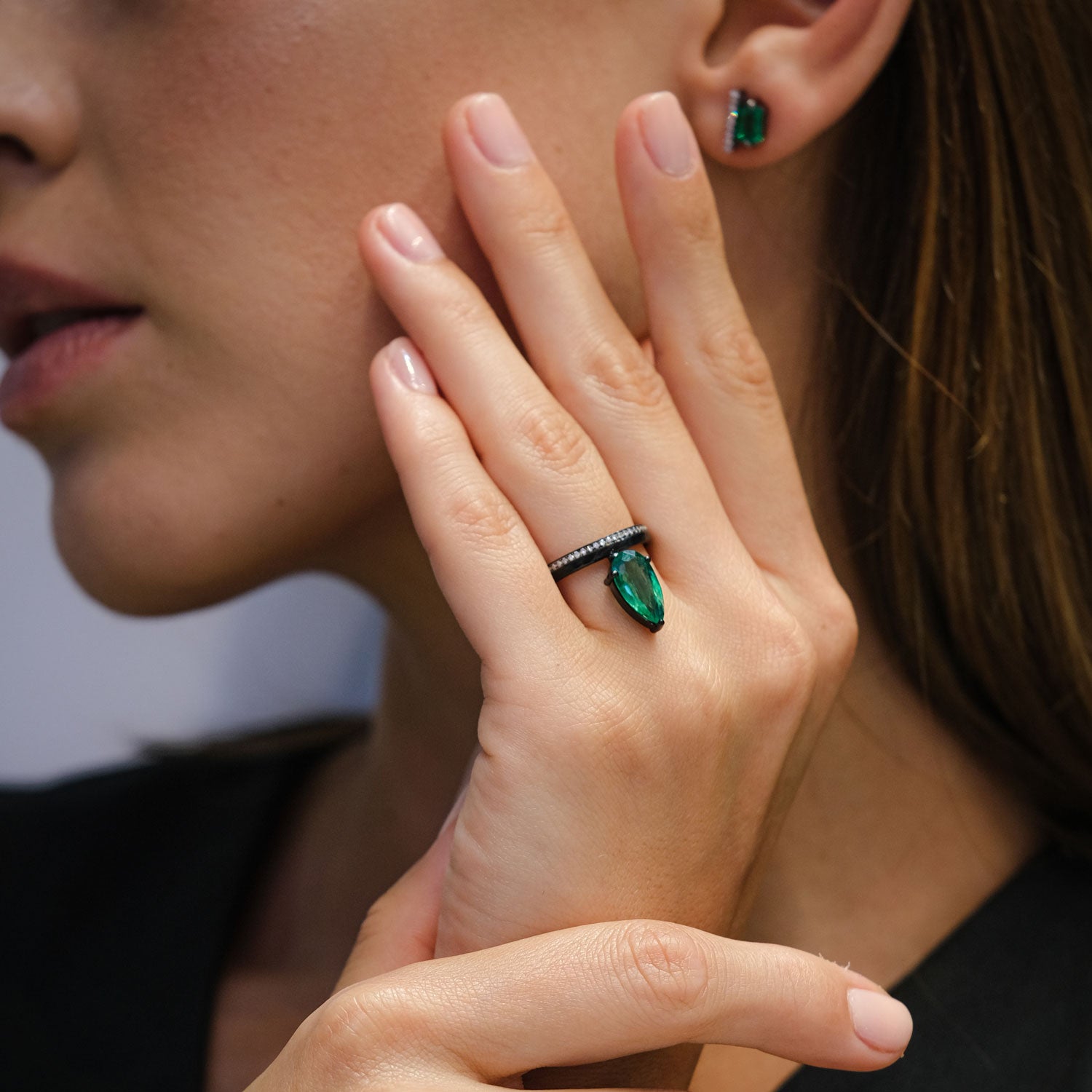 Linette Piorra Ring in Emerald