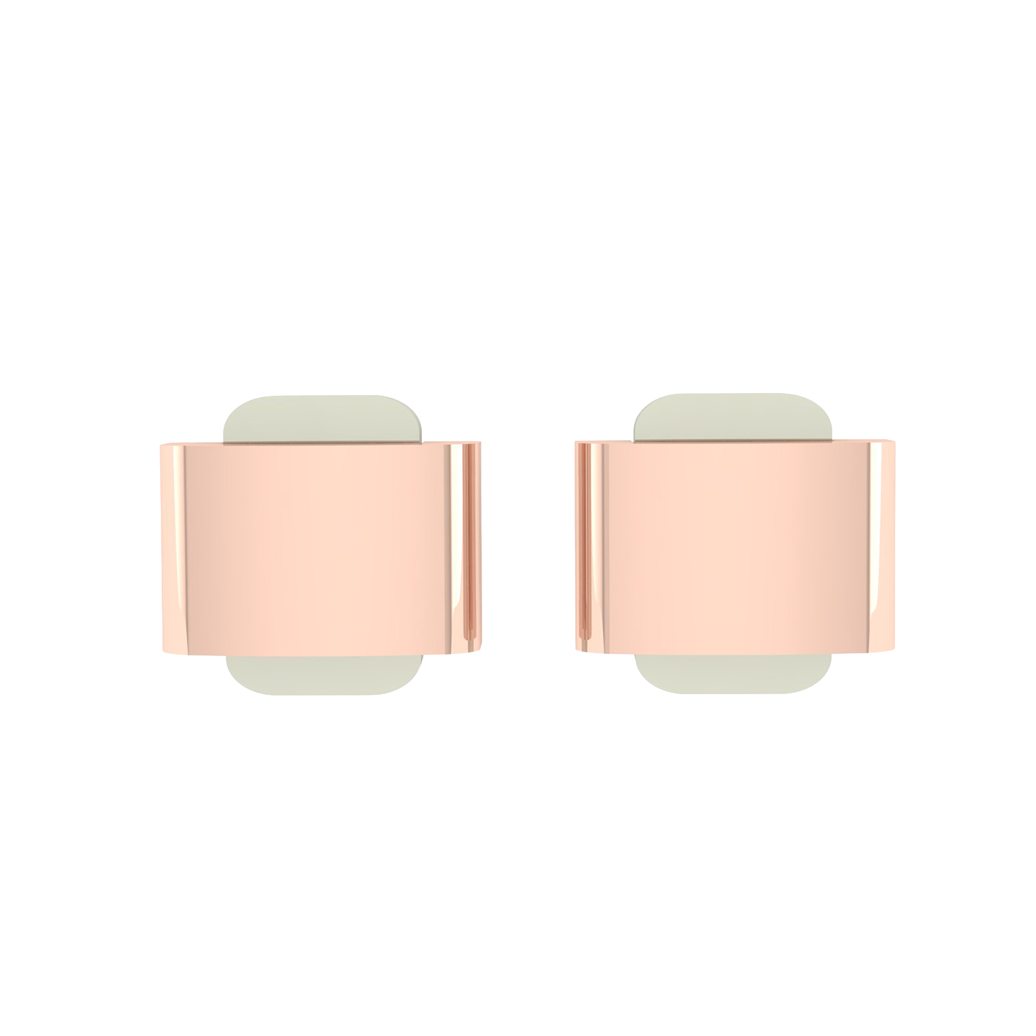 Pair of Gold Spring Stopper for Personalized Slider Bangle™