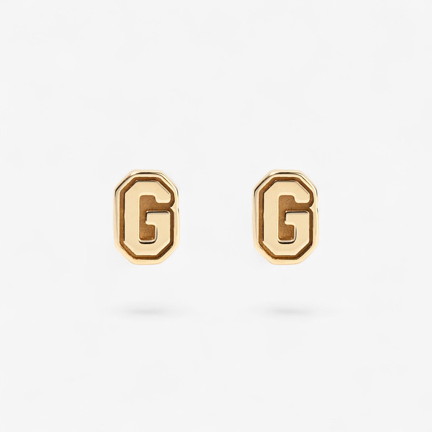 Small Gold Varsity Stud