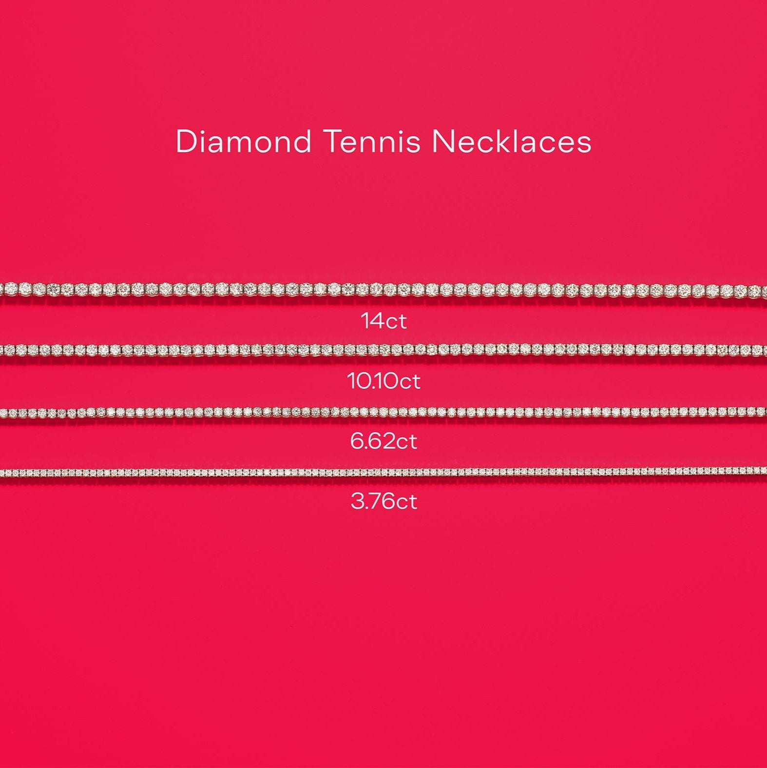 Signature Diamond Tennis Necklace