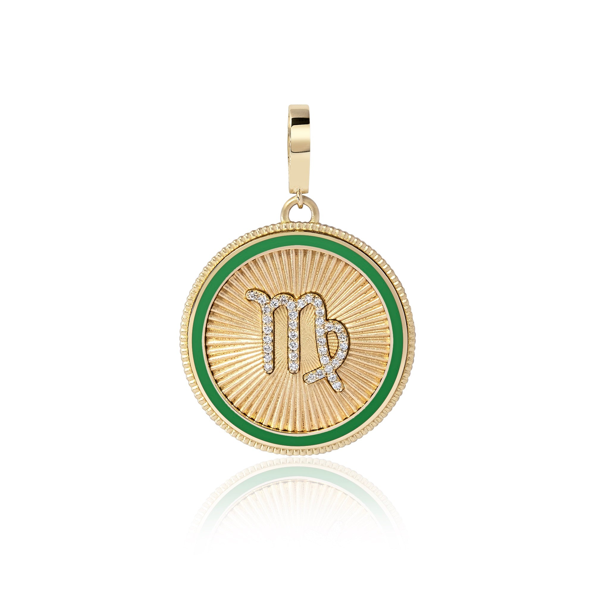 Zodiac Star Sign Necklace Charm