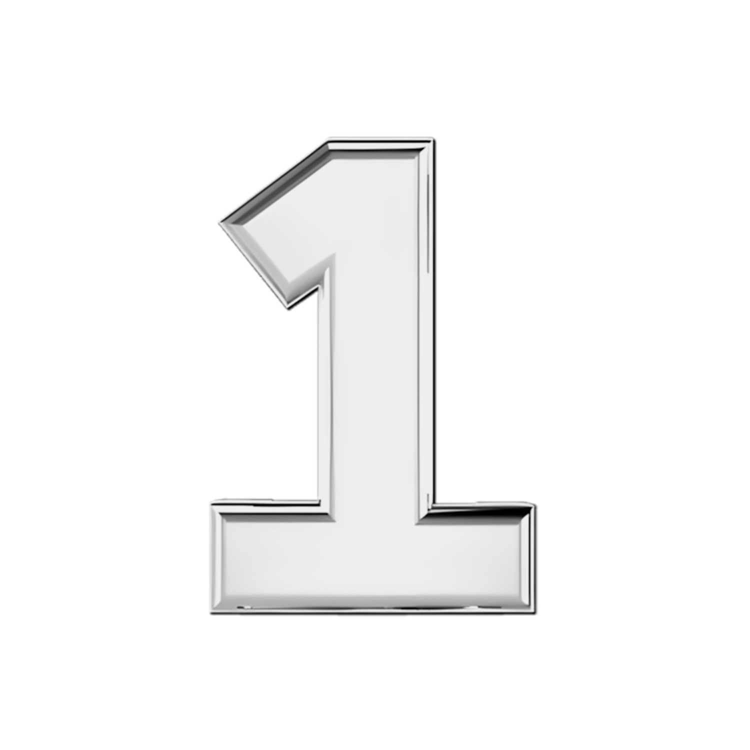 Slider Solid Number 1 Charm