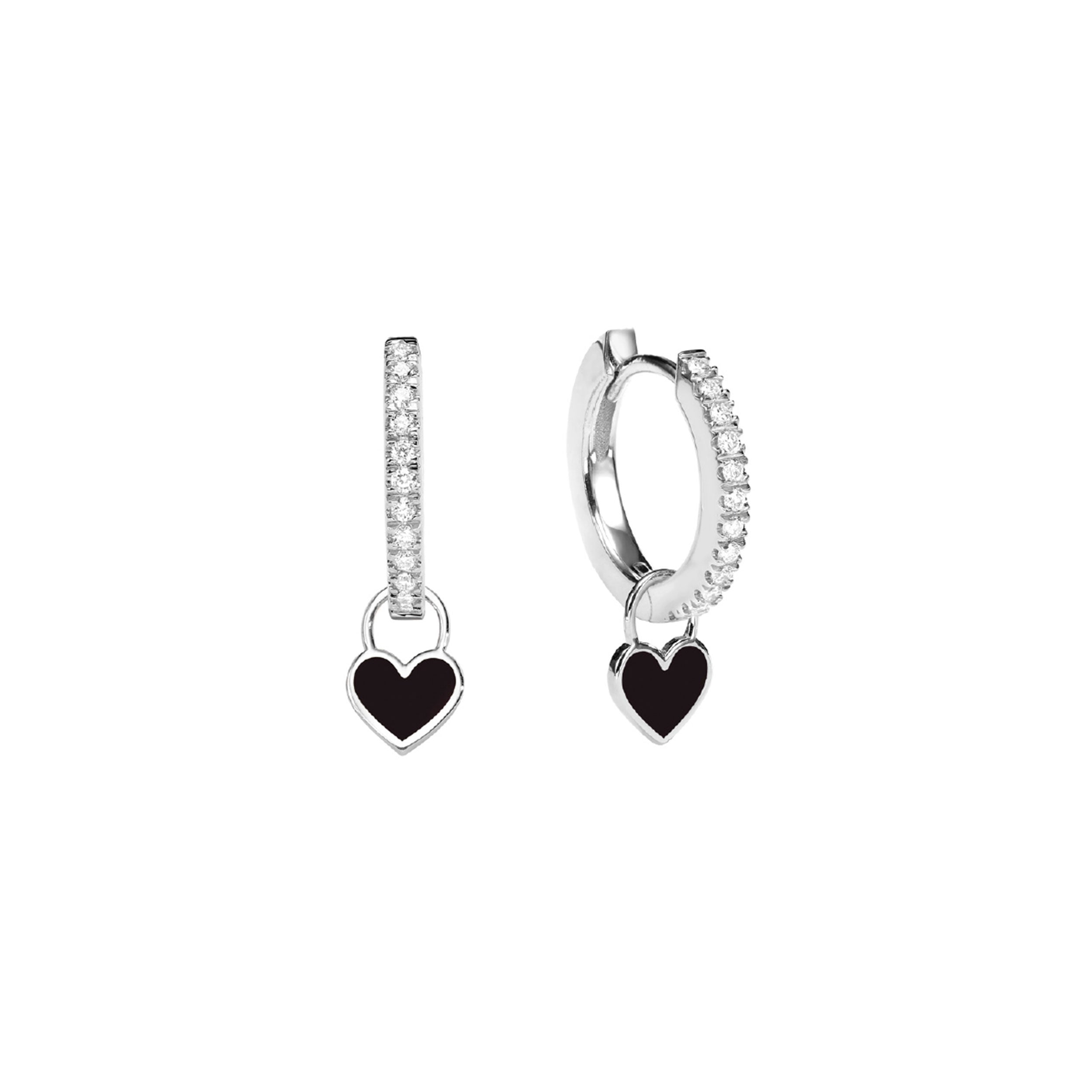 Midi Heart Earrings