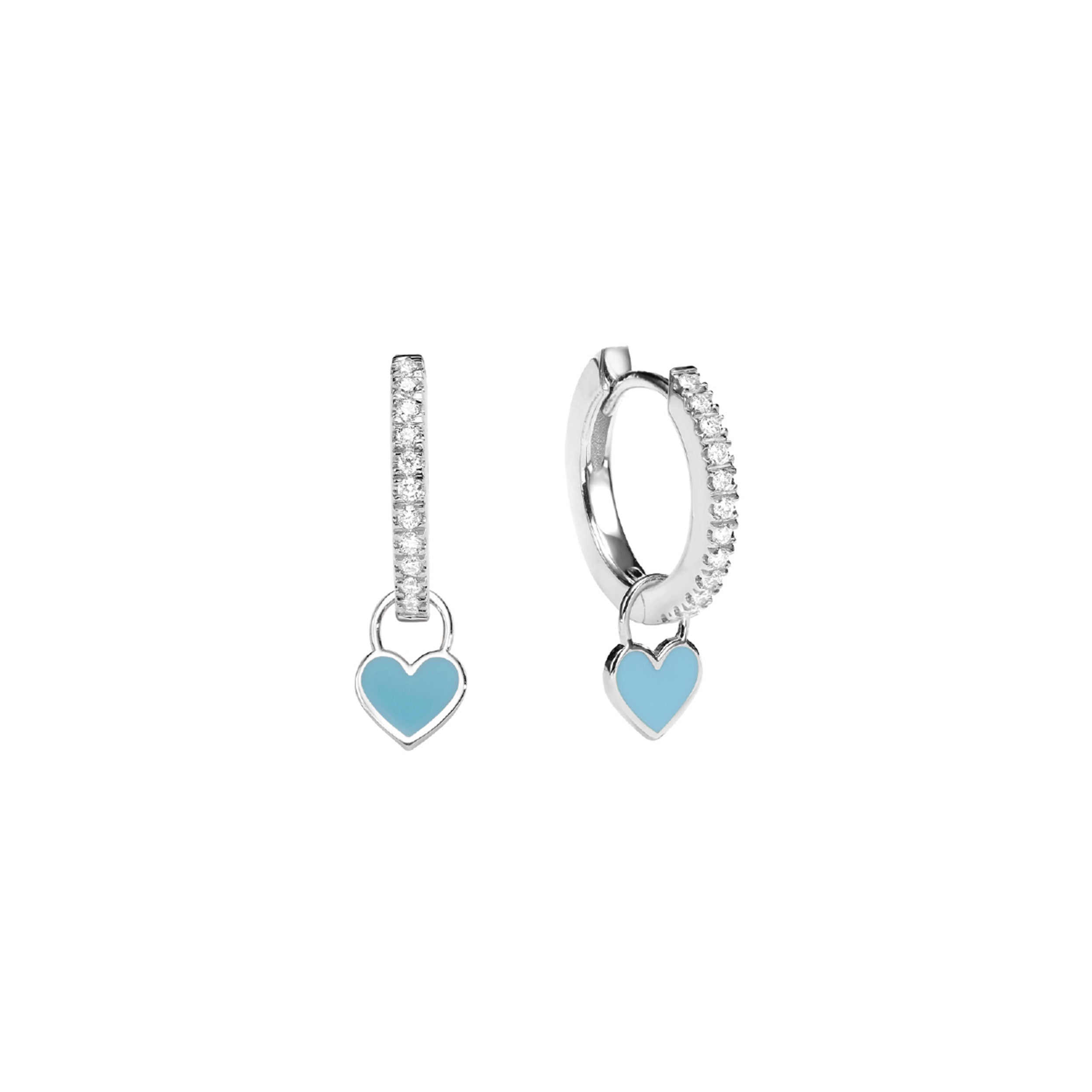 Midi Heart Earrings