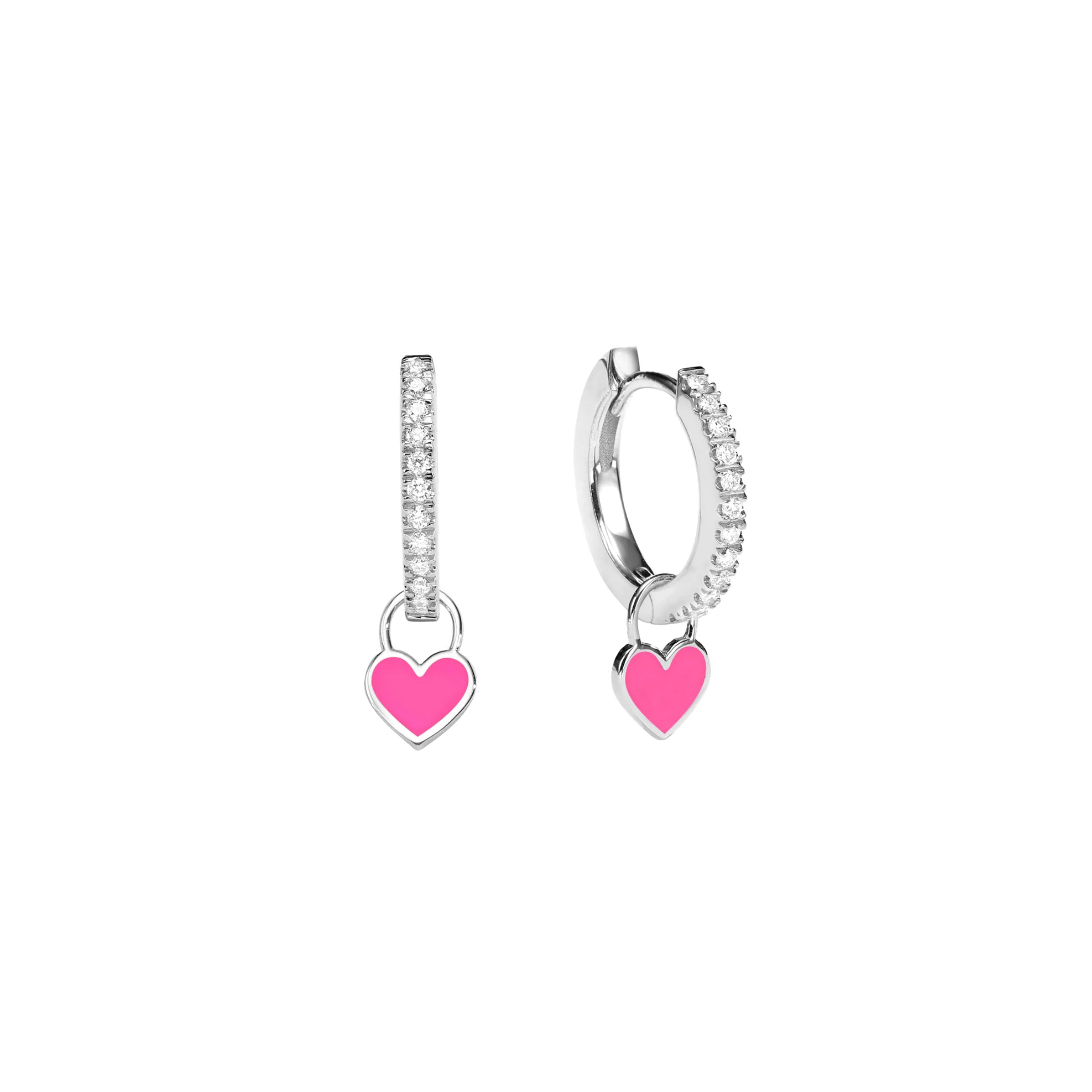 Midi Heart Earrings