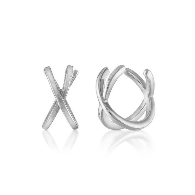 Criss Cross Gold Ear Cuff