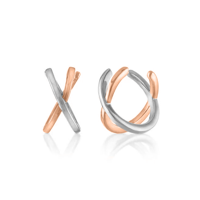 Criss Cross Gold Ear Cuff