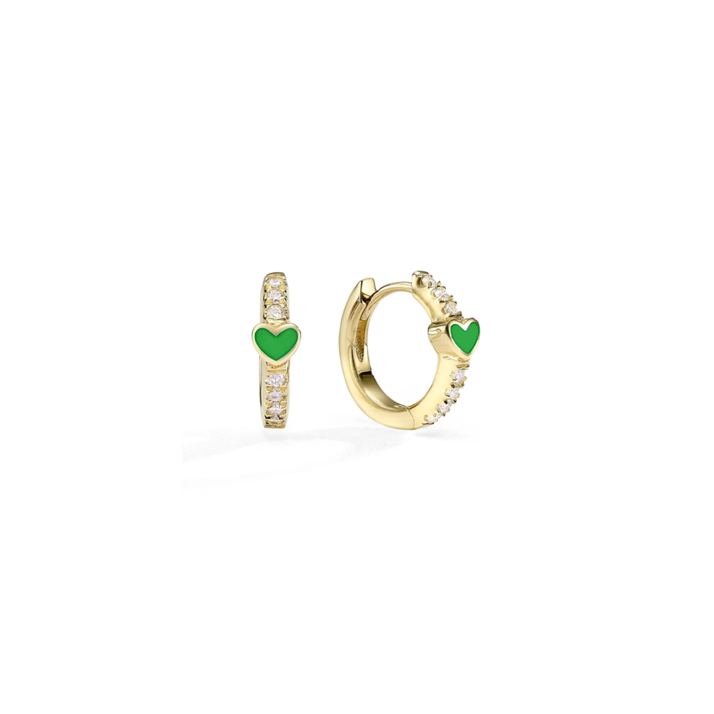 Mini Heart Earrings