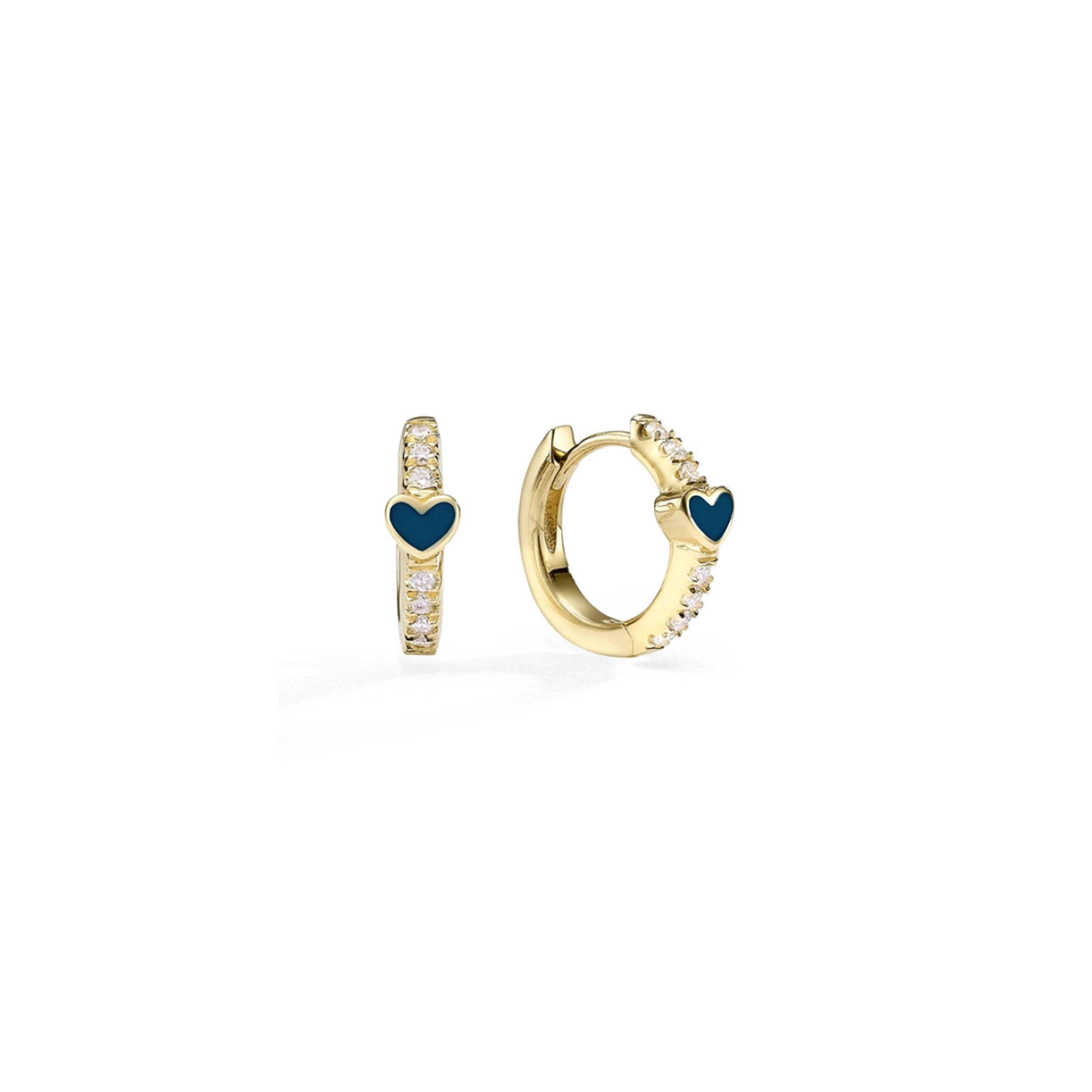 Mini Heart Earrings