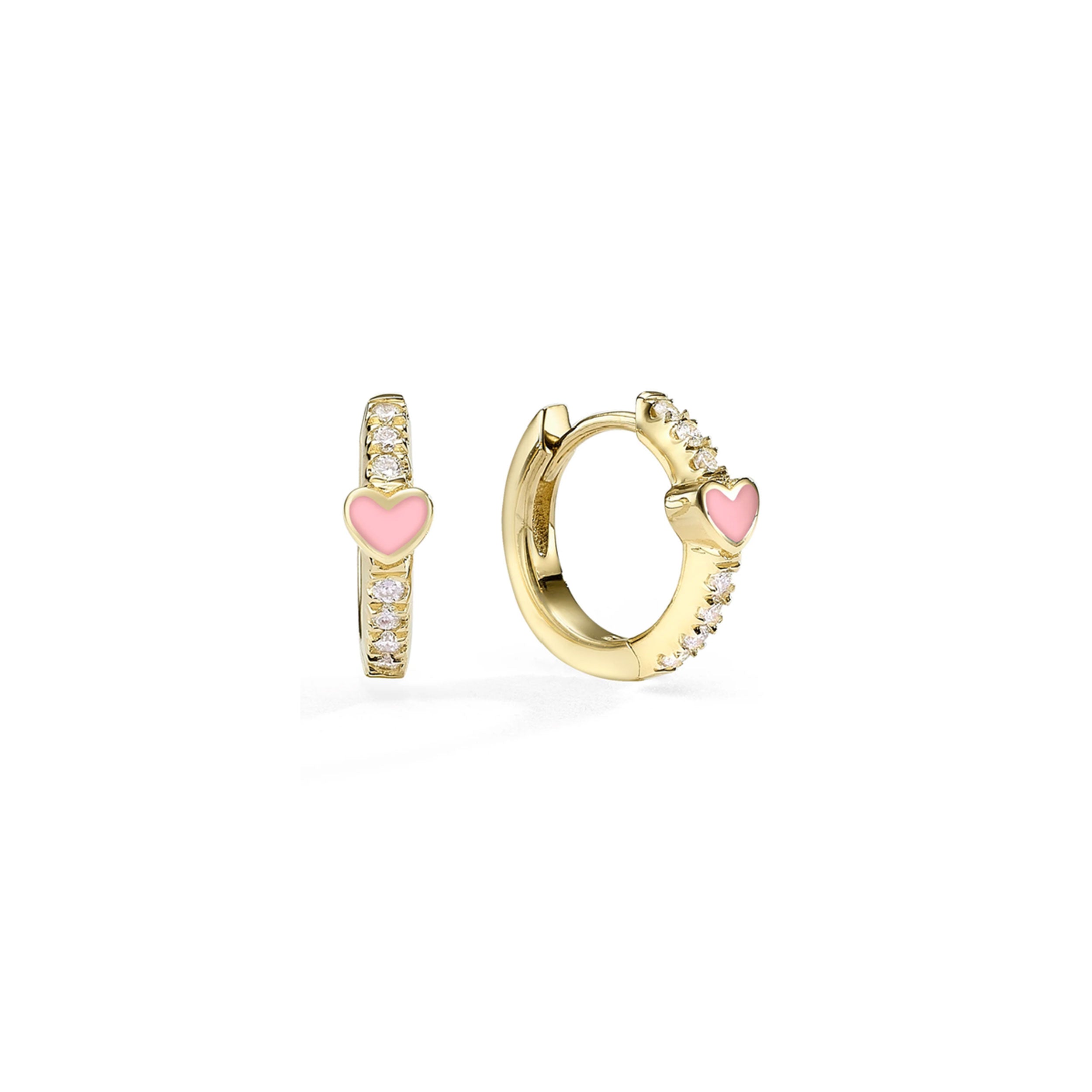 Mini Heart Earrings