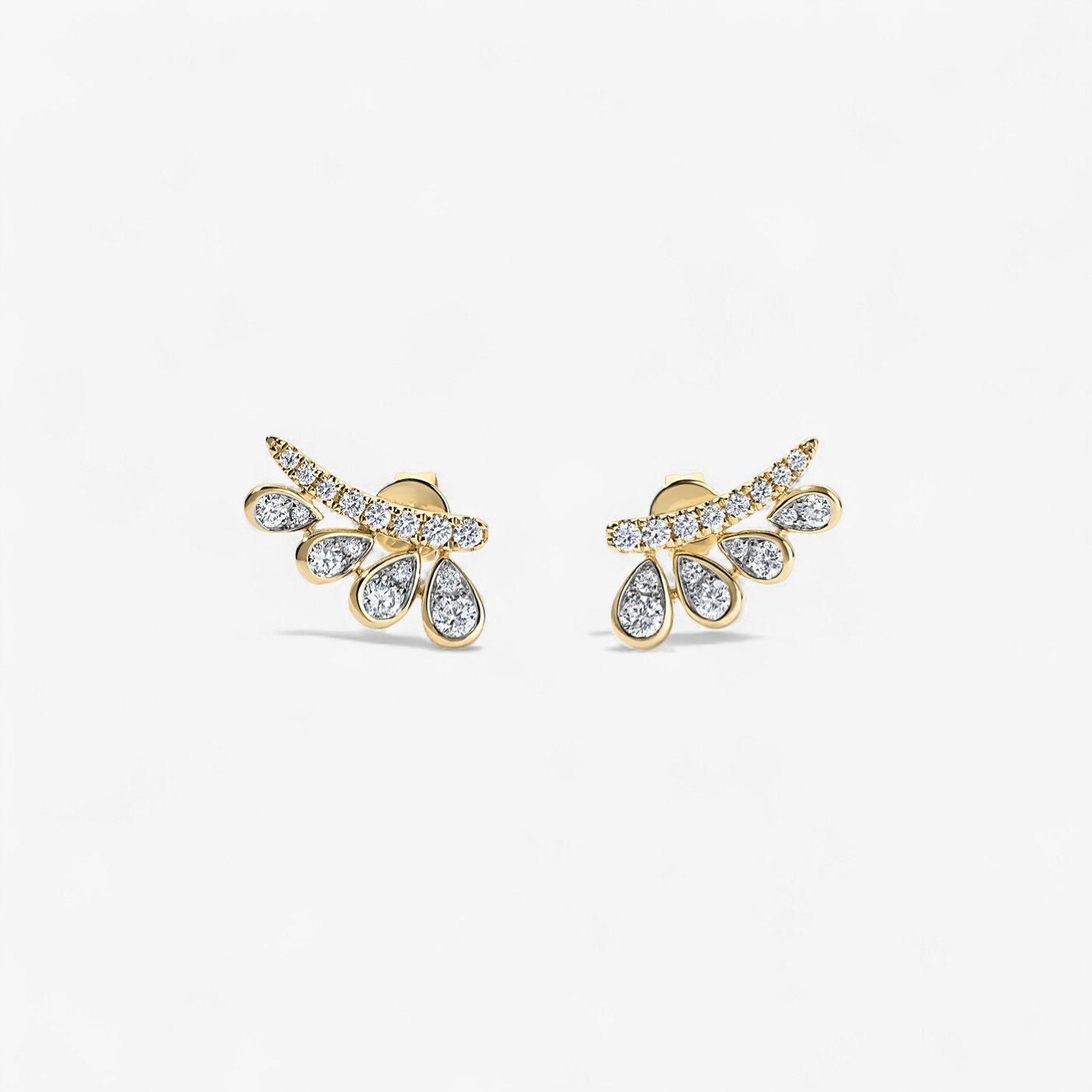 Astrid Leaf Climber Earring