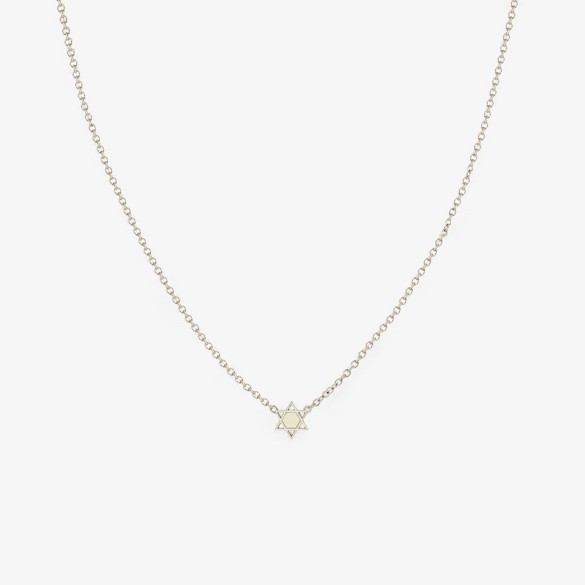 Itty Bitty Star of David Necklace
