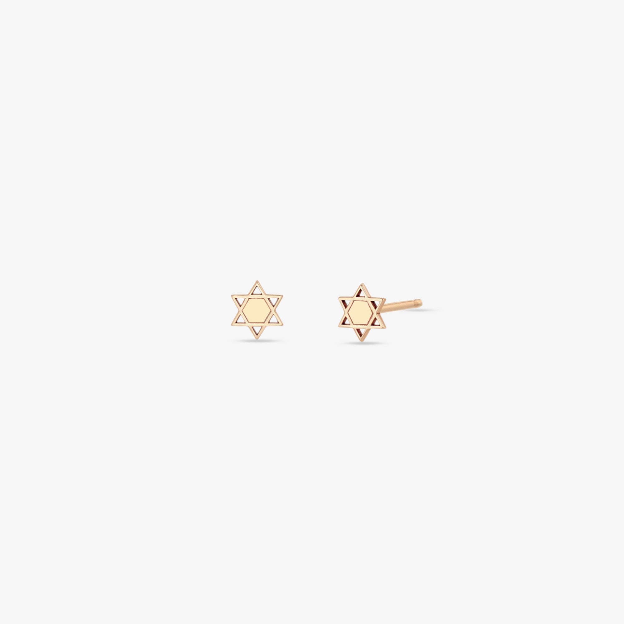 Itty Bitty Star of David Stud