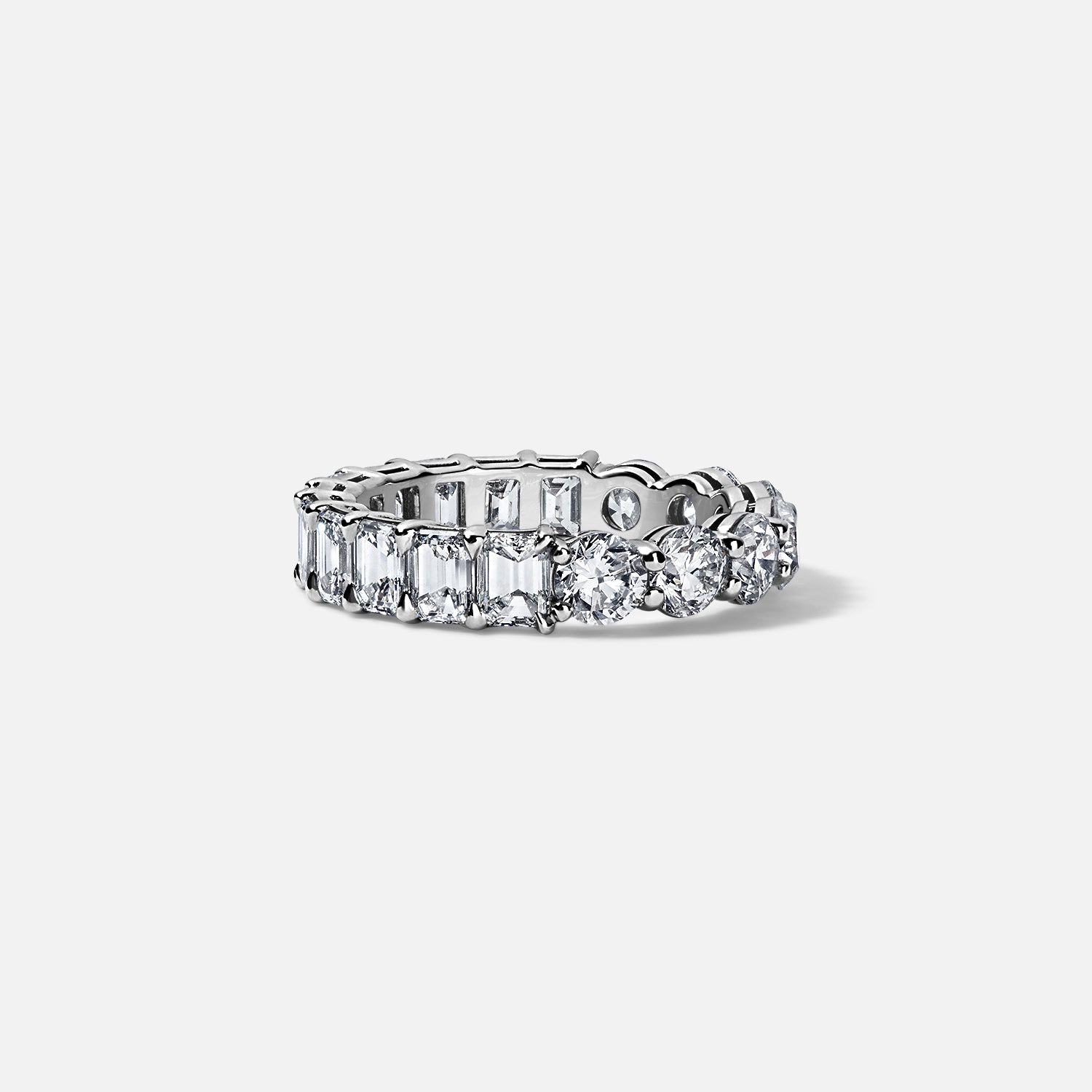 Emerald Round Undecided® Band 4.78ct