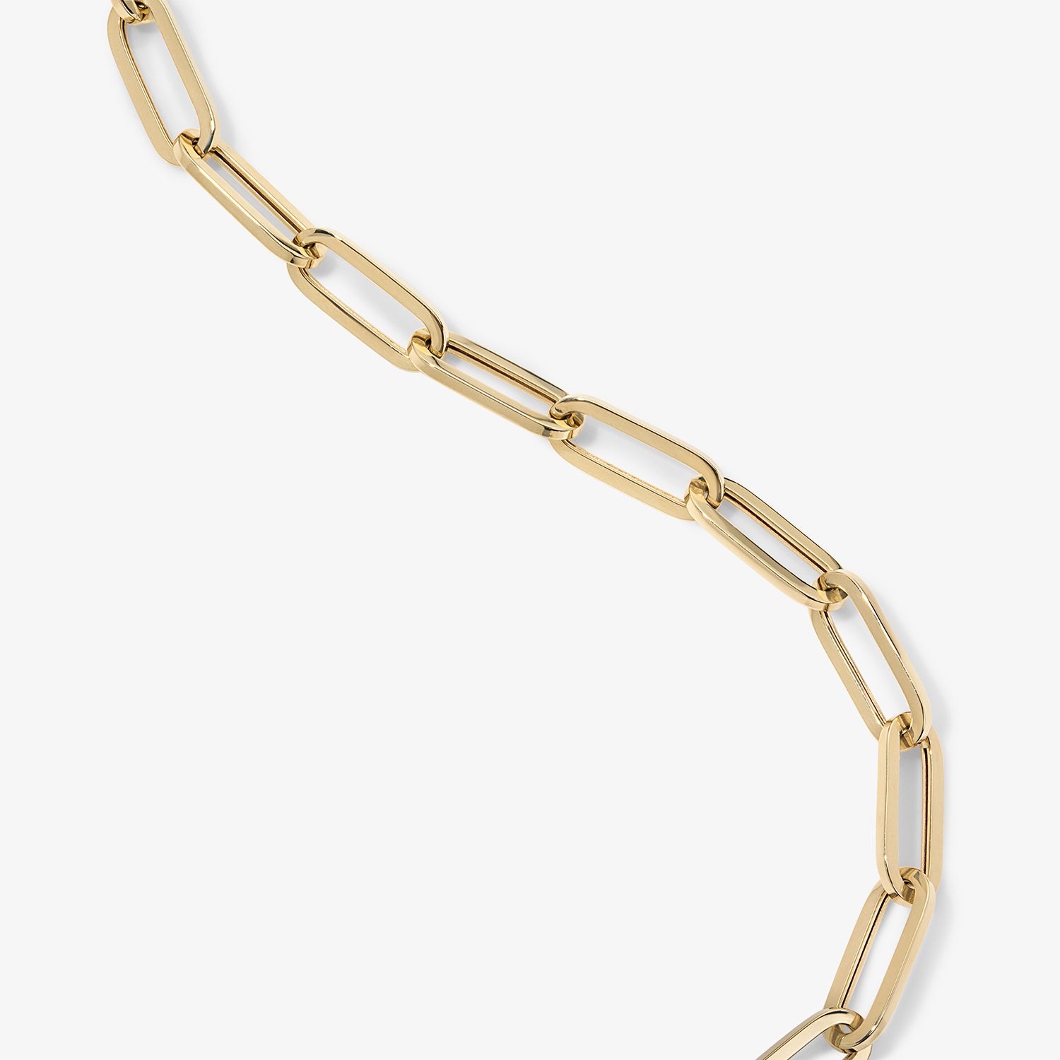 Cleo Large Paperclip Chain Bracelet